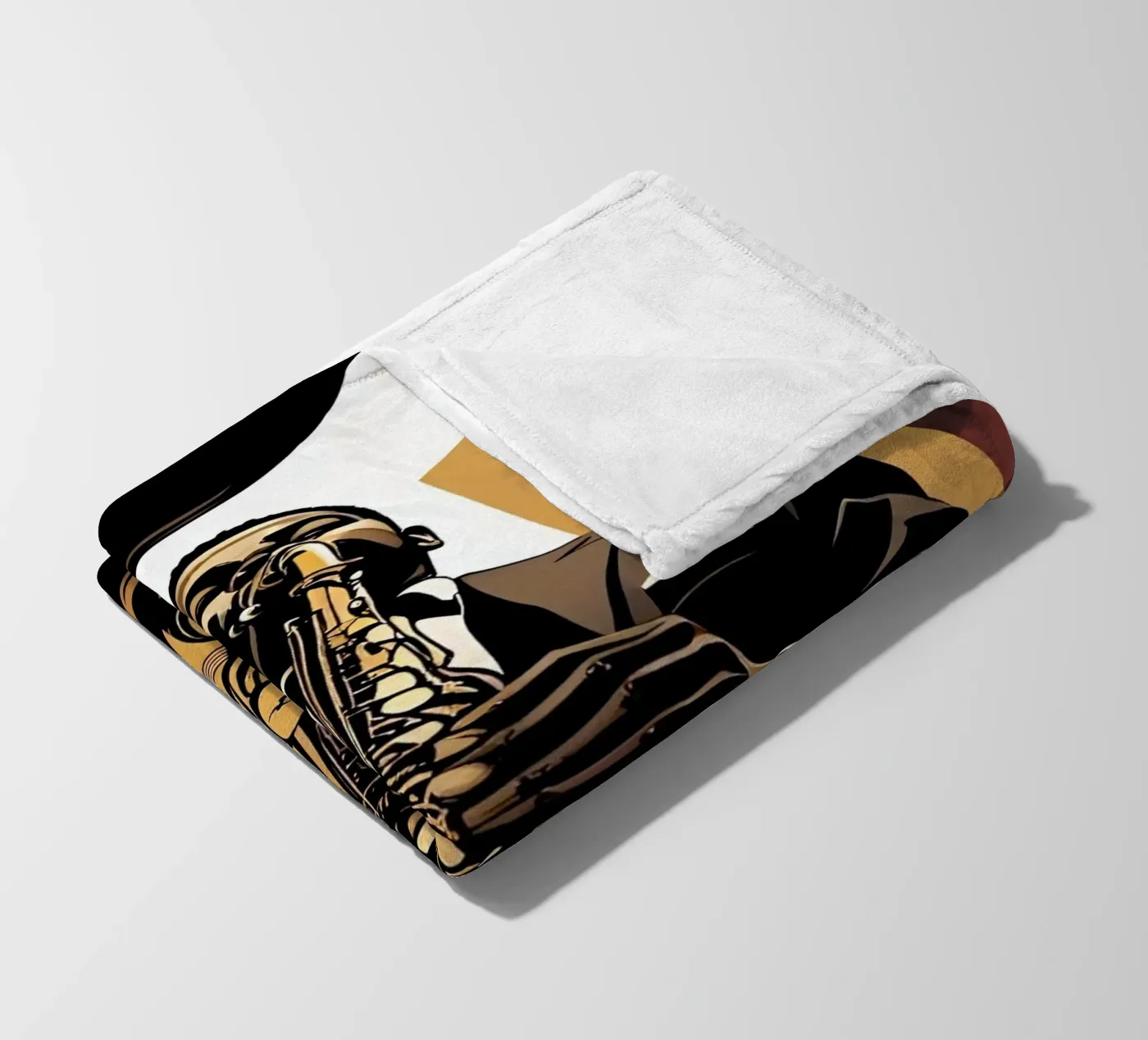 Saxophone fleecedeken van Massimo Frascogna