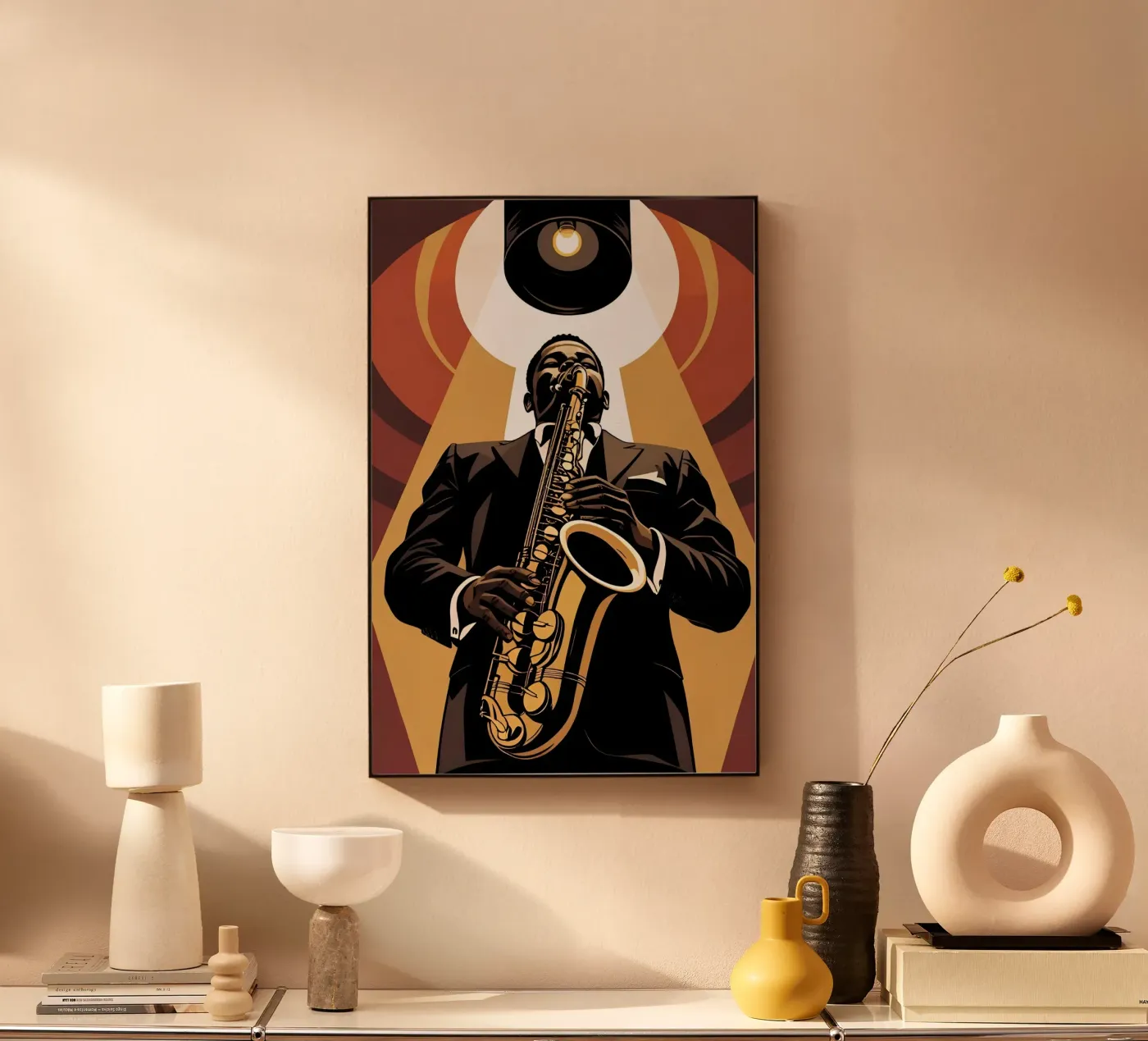 Saxofono plexiglass da Massimo Frascogna