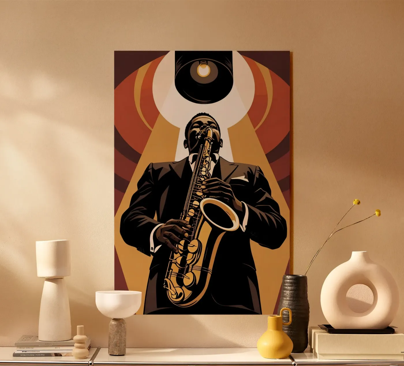 Saxofono plexiglass da Massimo Frascogna