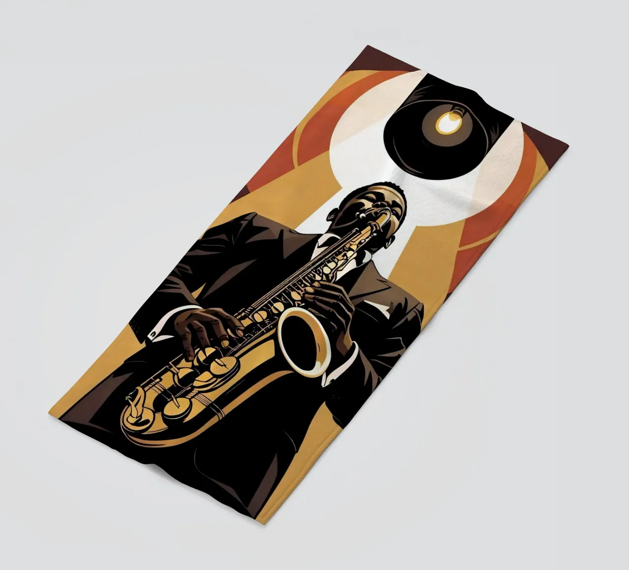 Saxofono telo mare da Massimo Frascogna