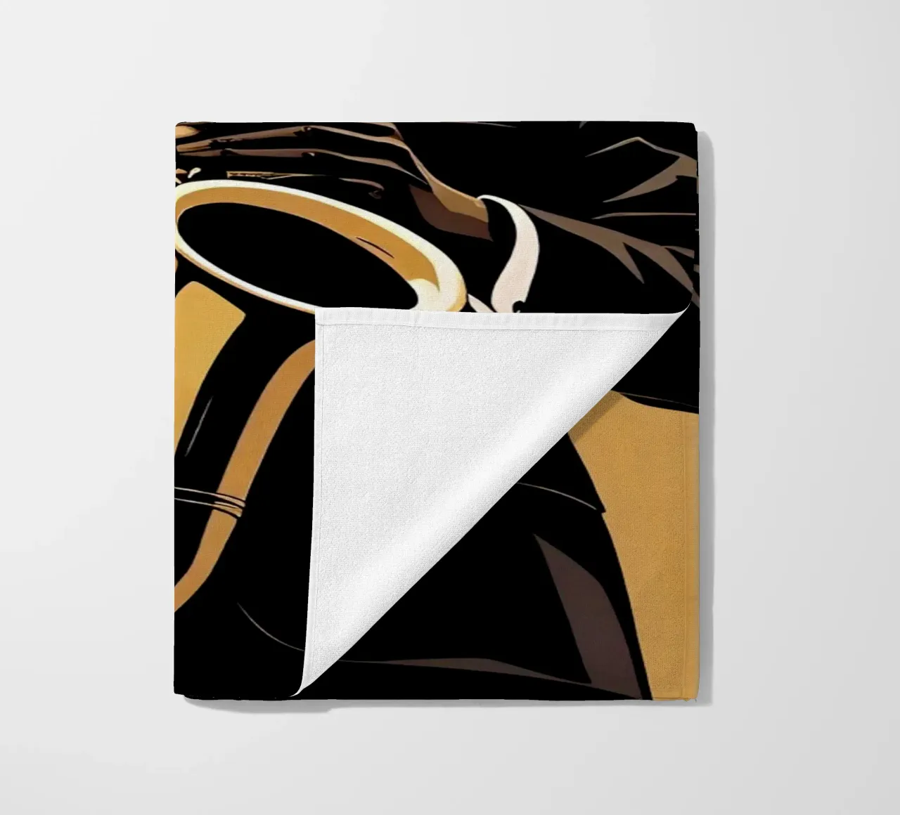 Saxofono telo mare da Massimo Frascogna