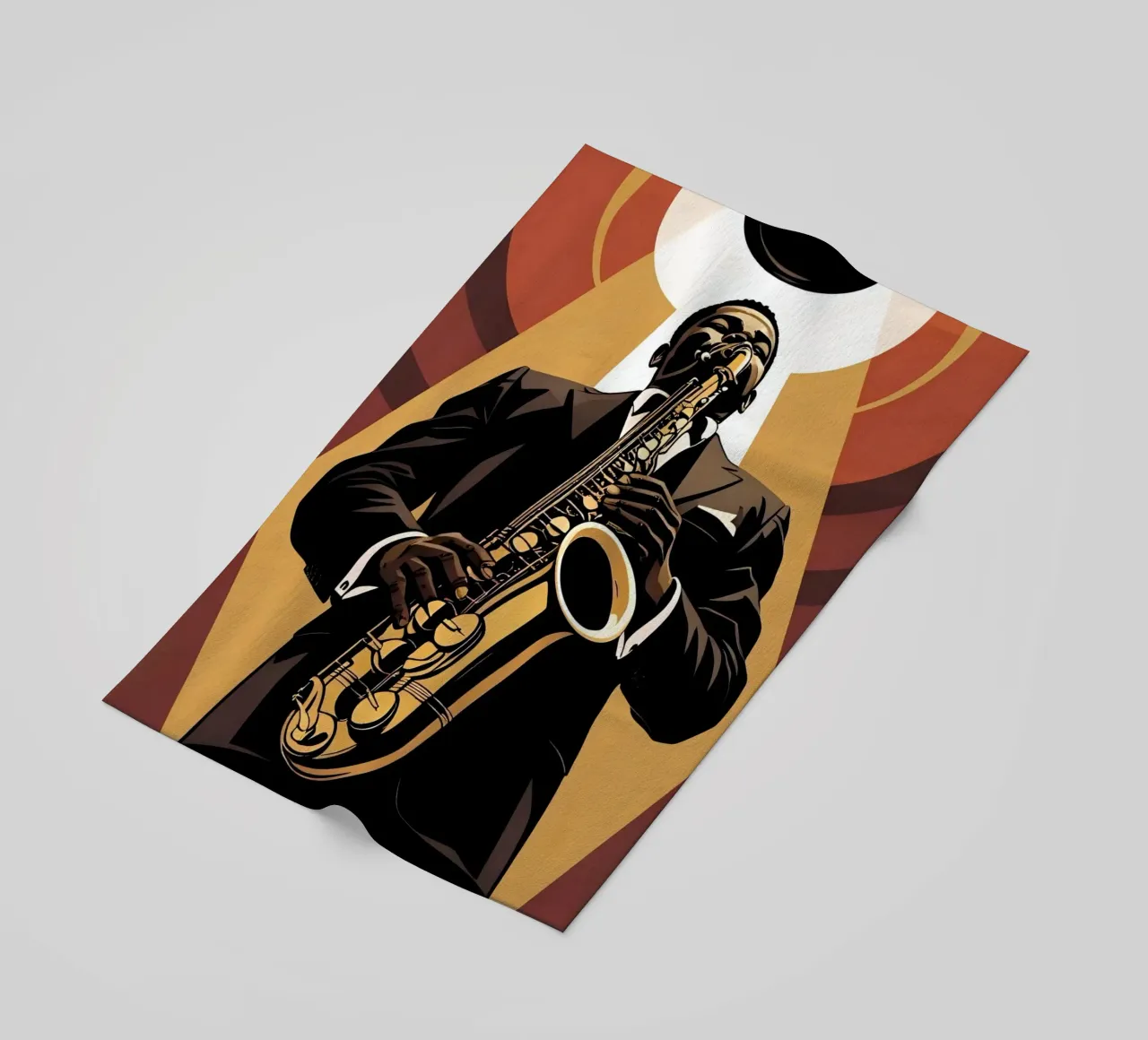 Saxofono telo mare da Massimo Frascogna