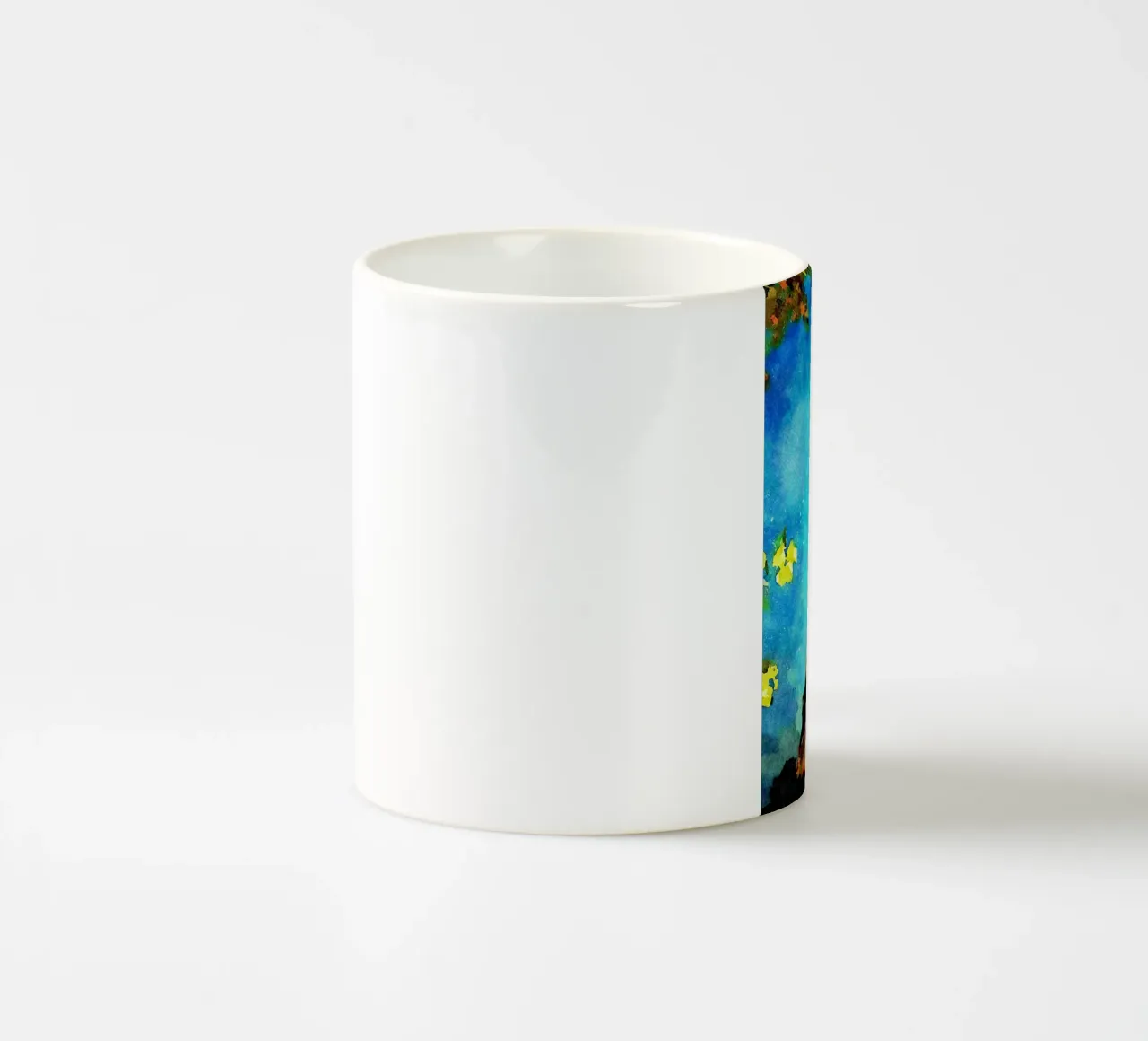 Torre tazza in ceramica da Massimo Frascogna