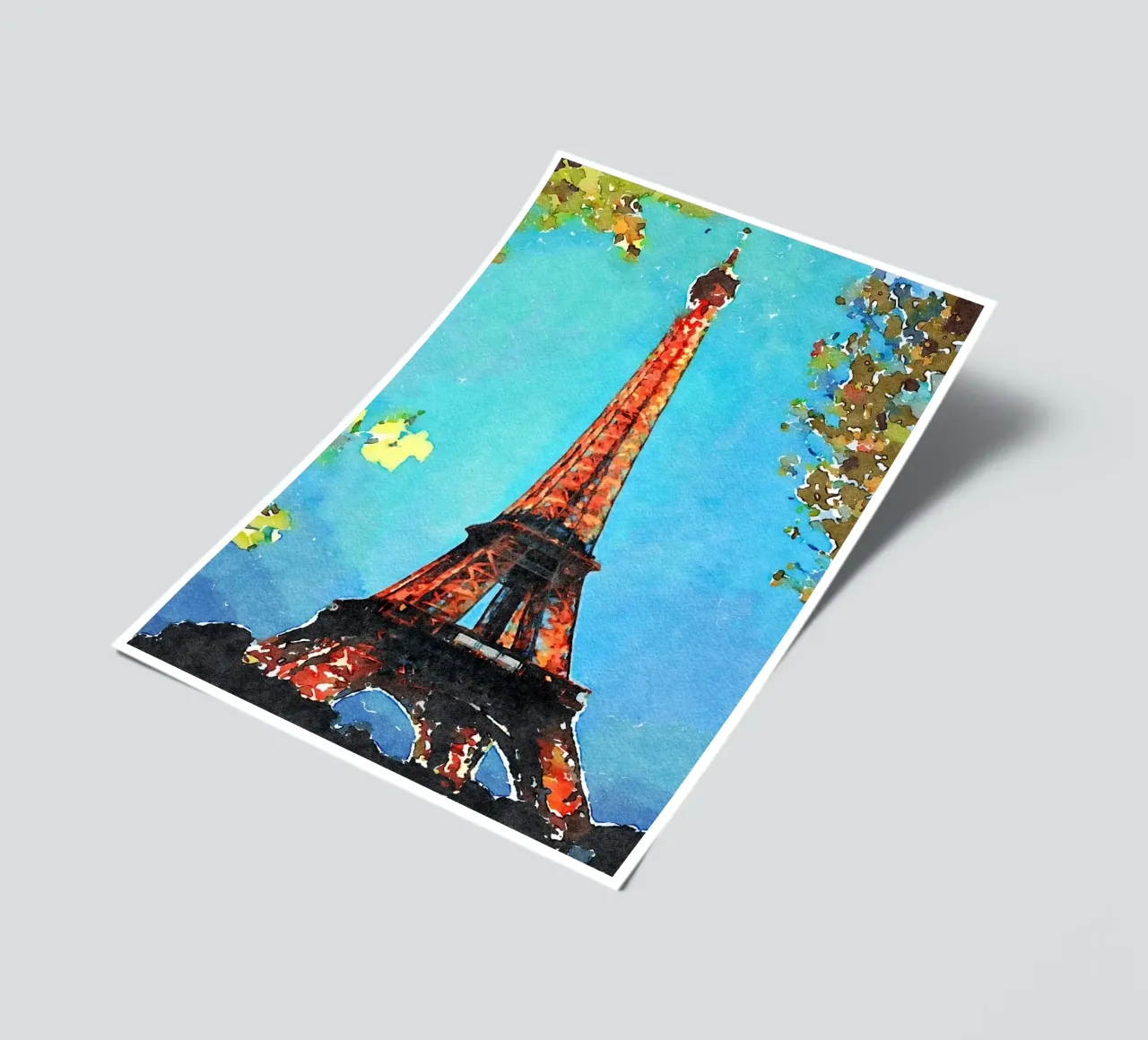 Tower sticker sheet by My Paris