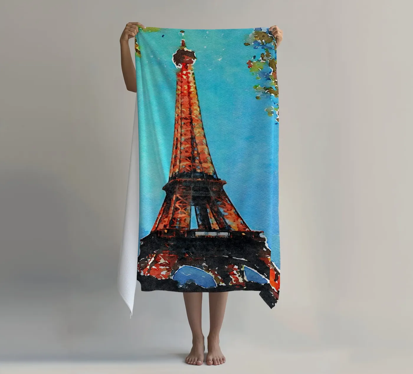 Tower strandhanddoek van My Paris
