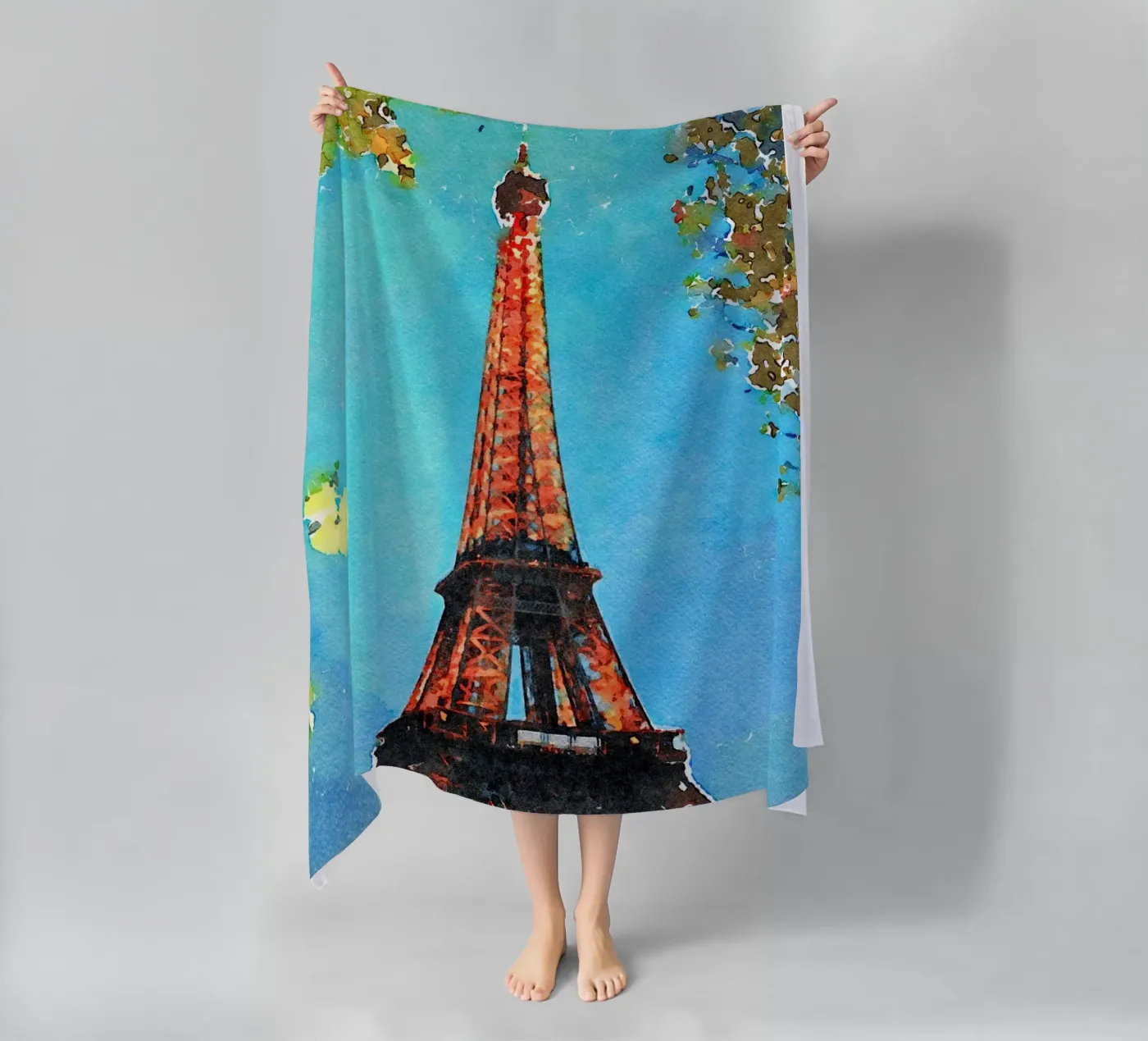 Tower strandhanddoek van My Paris