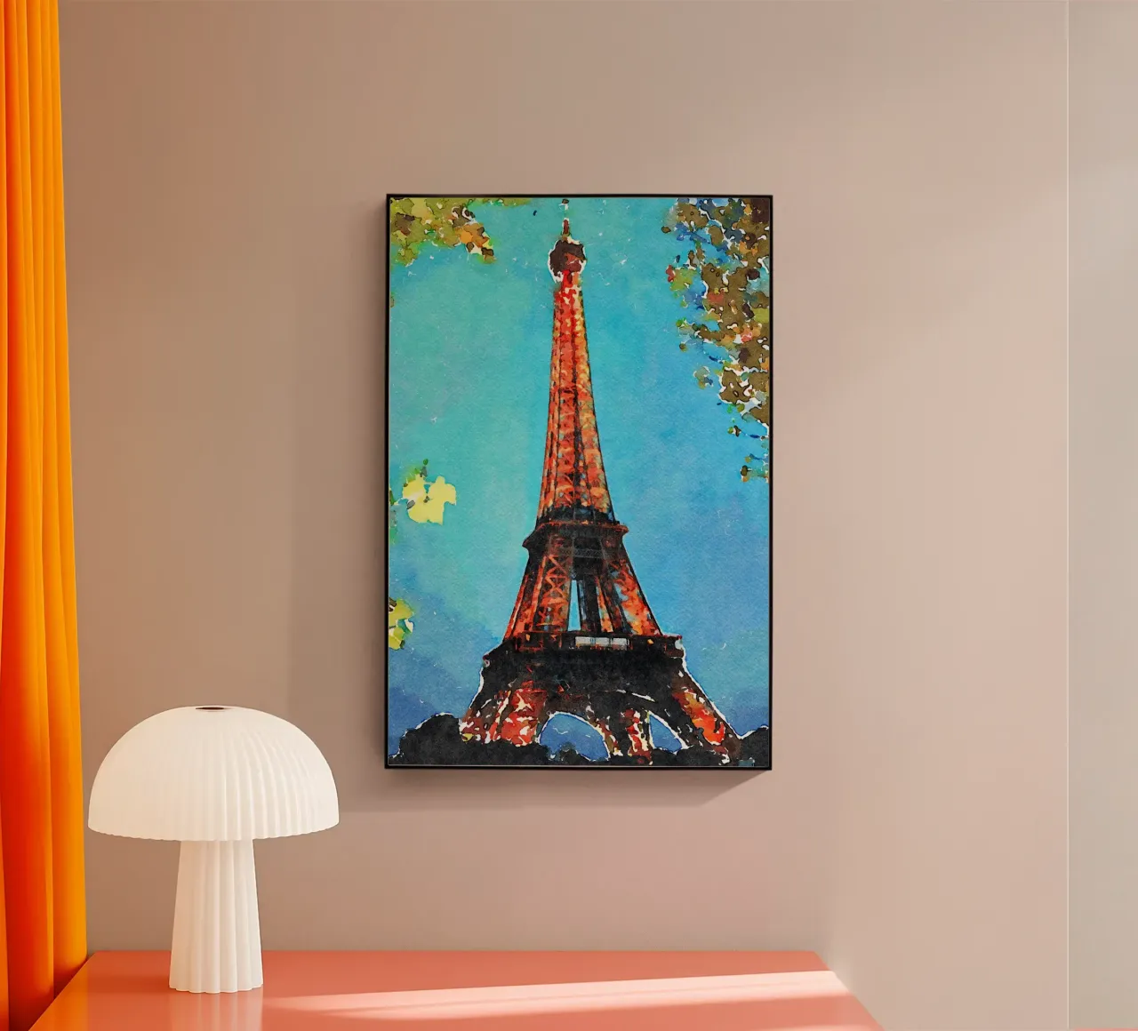 Tower acrylic glass by Massimo Frascogna