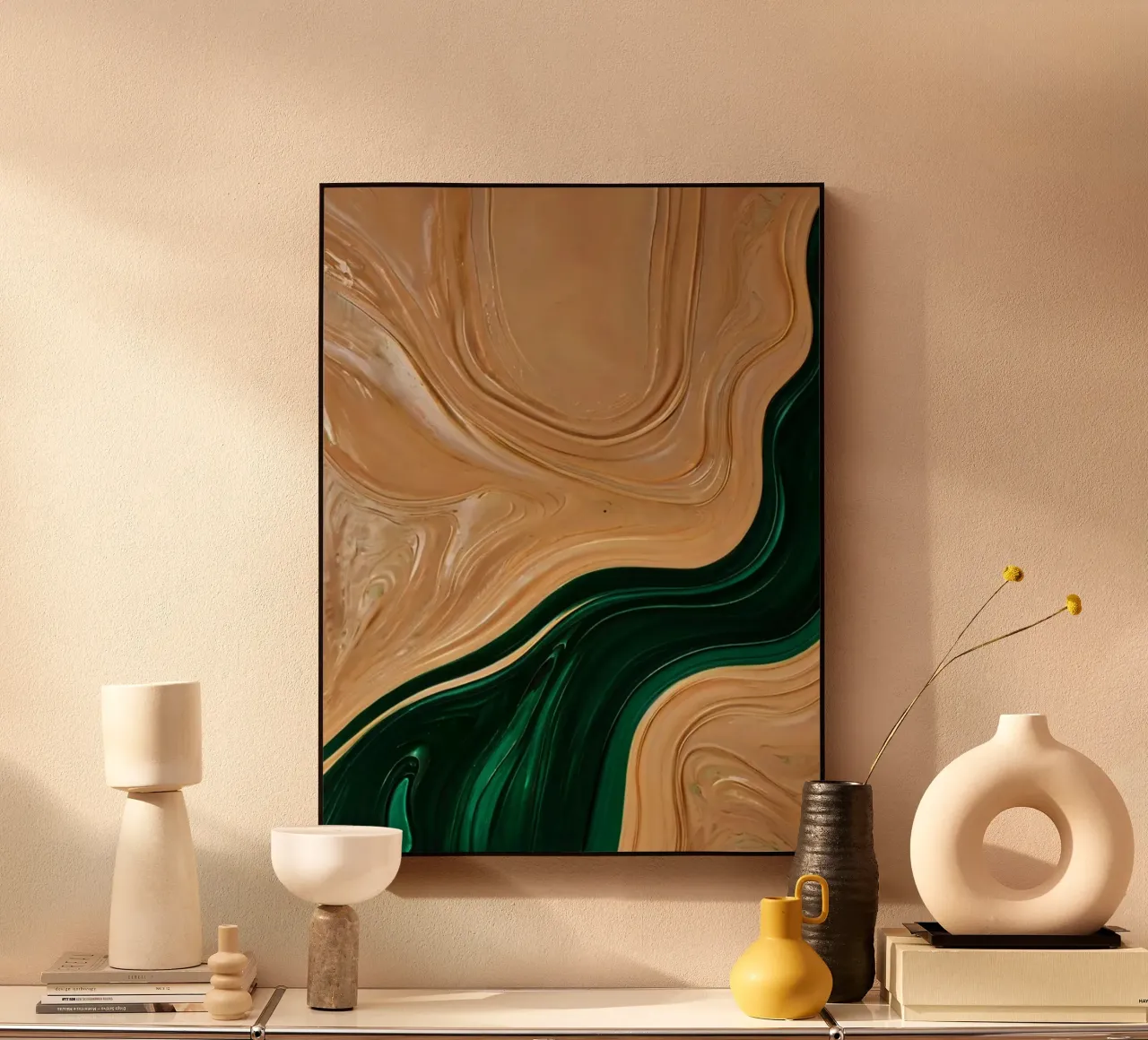 Abstract mural VI alu-dibond by ArtDesign by KBK