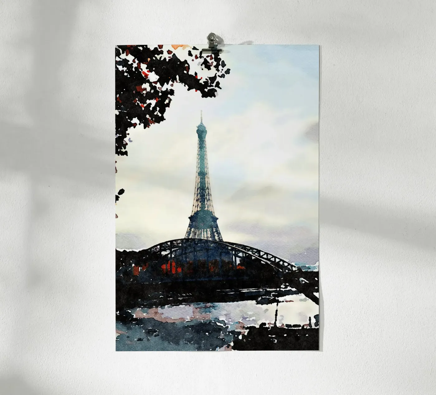 Tower and bridge poster by My Paris