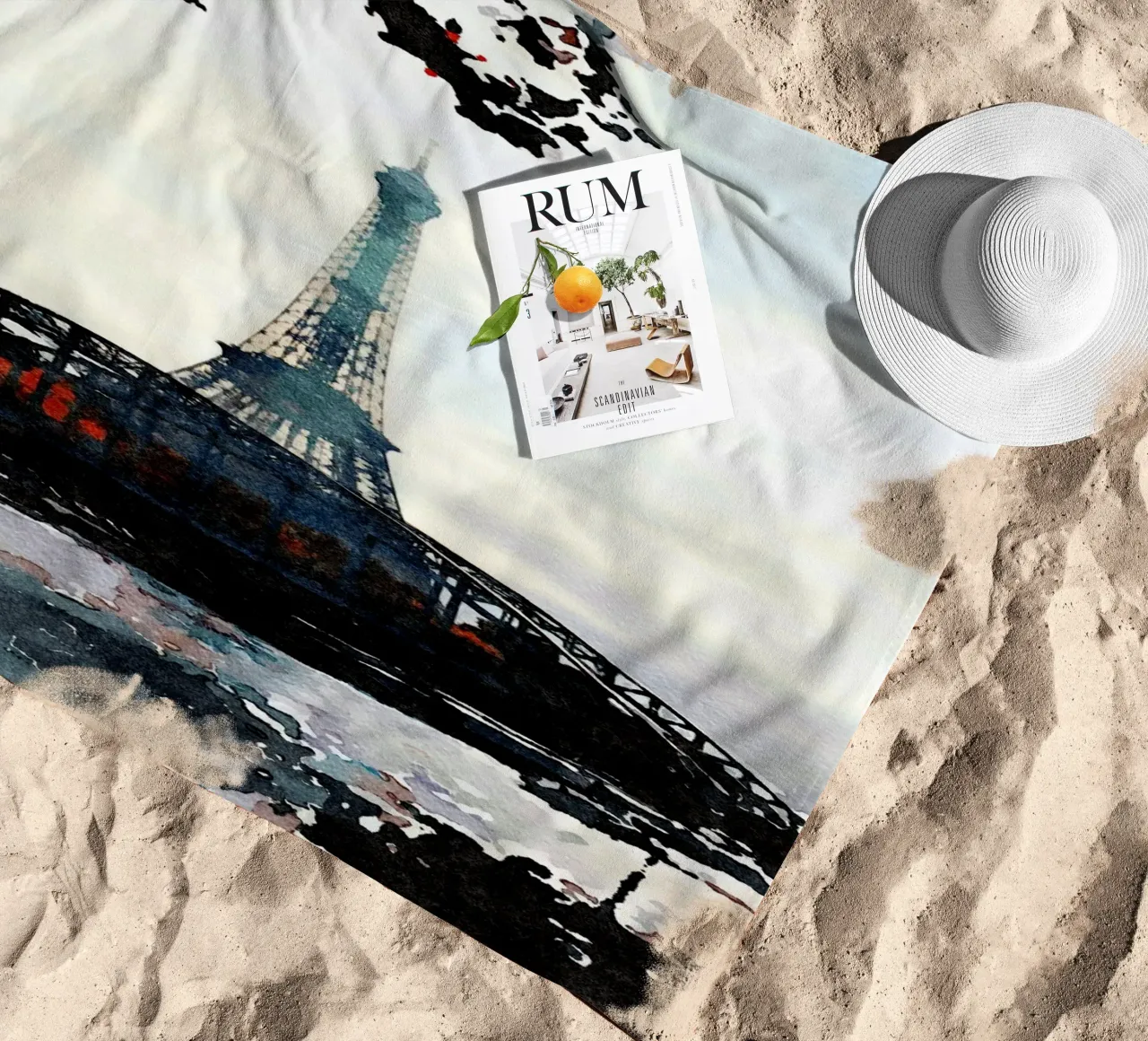 Torre e ponte telo mare da Massimo Frascogna