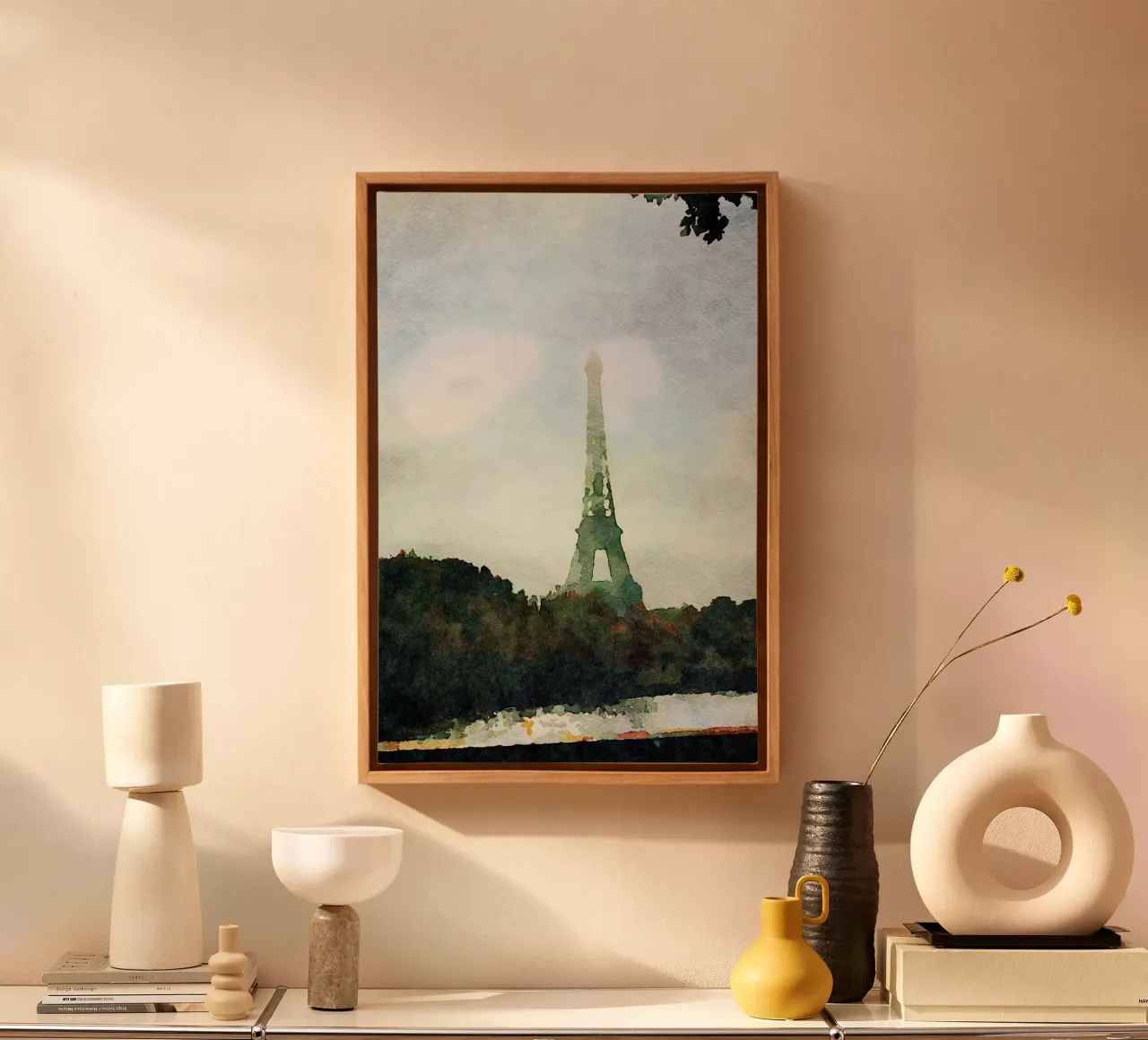 Tower canvas by Massimo Frascogna