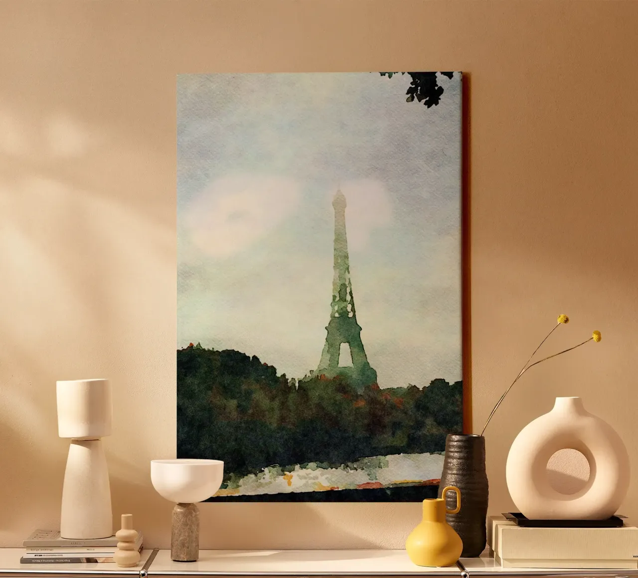 Tower canvas by Massimo Frascogna