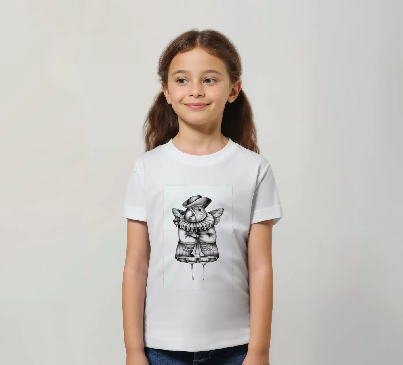 Parrot t-shirt bambini da Maria Vdovichenko