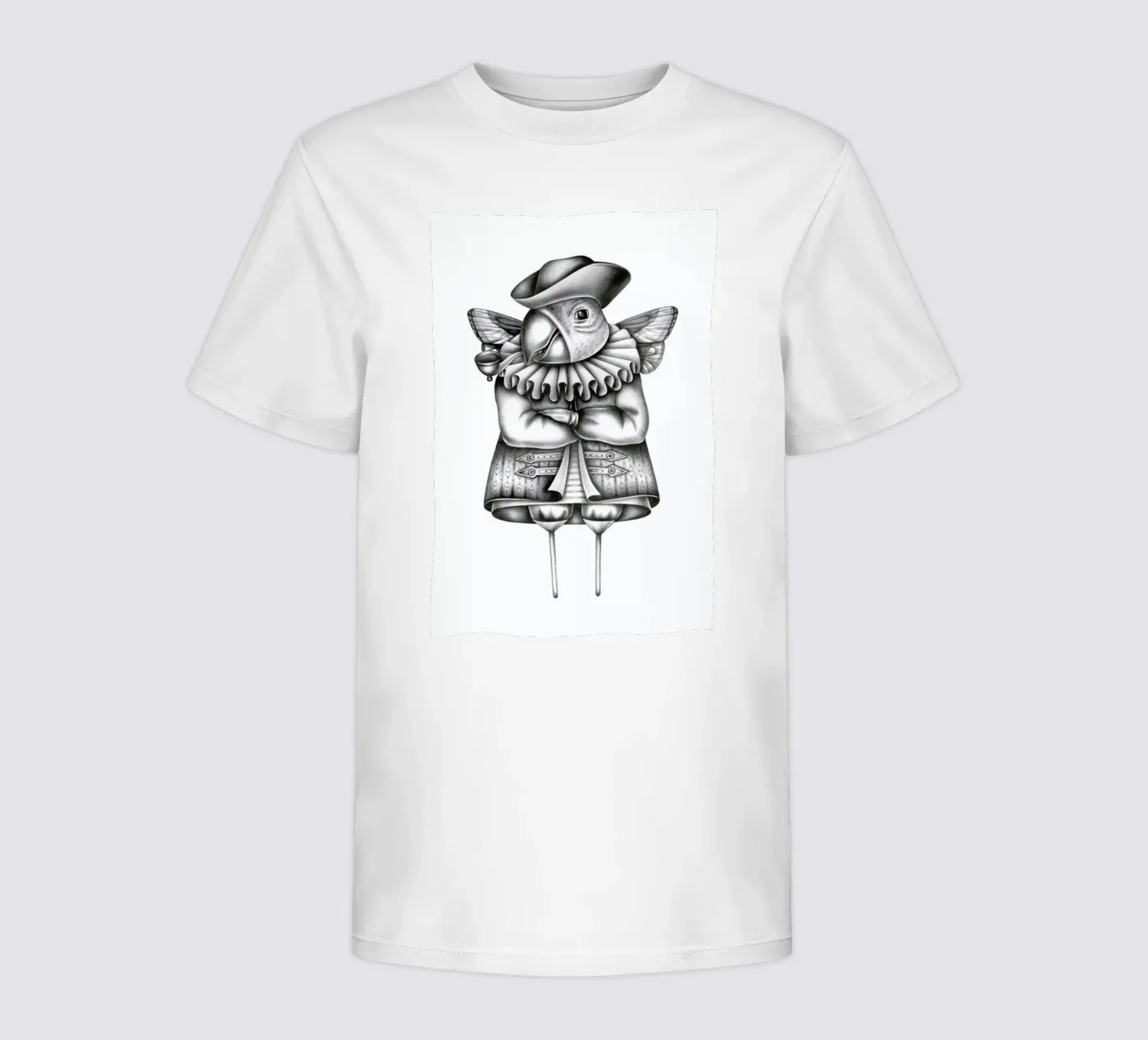Parrot t-shirt bambini da Maria Vdovichenko
