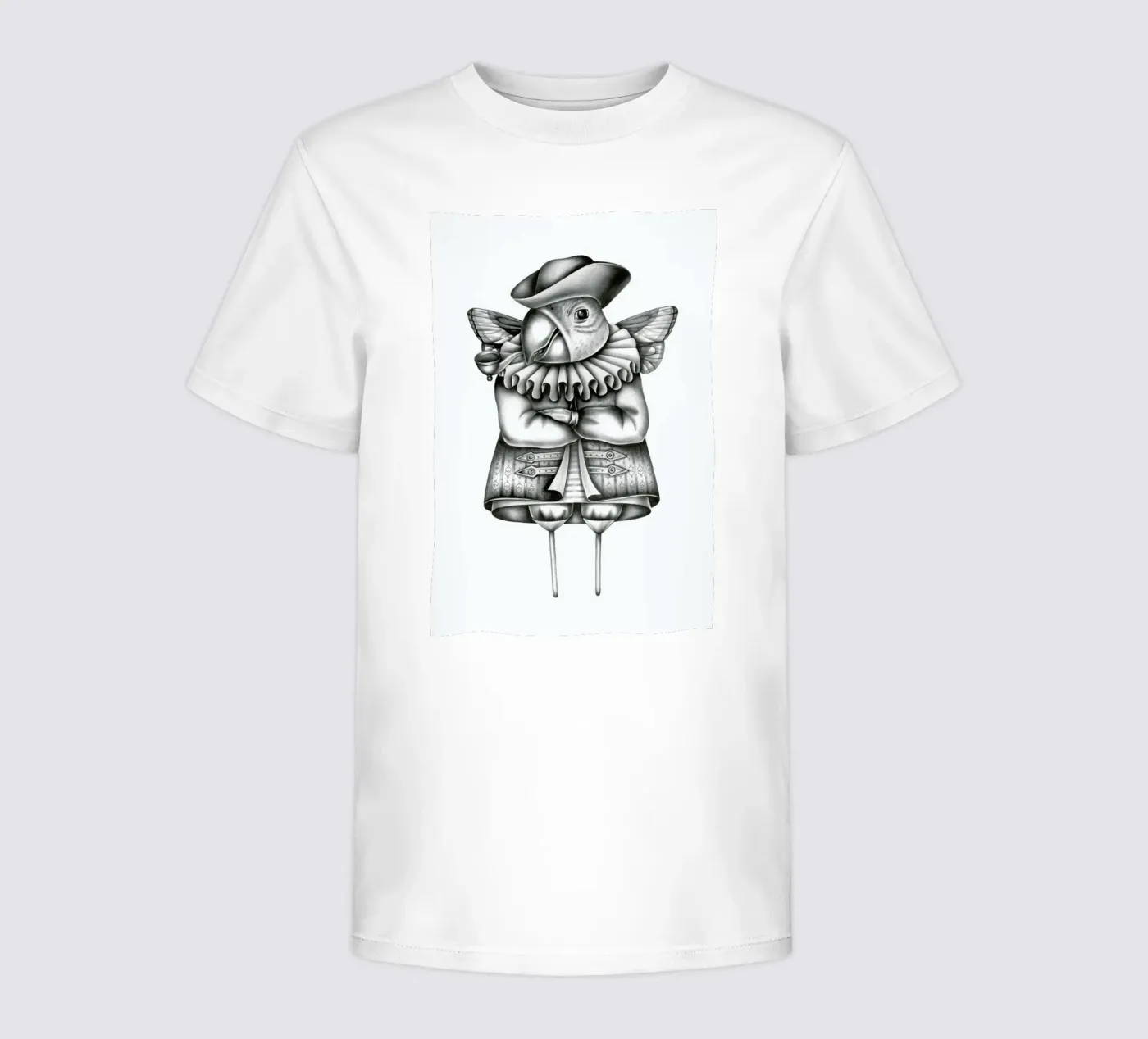 Parrot t-shirt bambini da Maria Vdovichenko