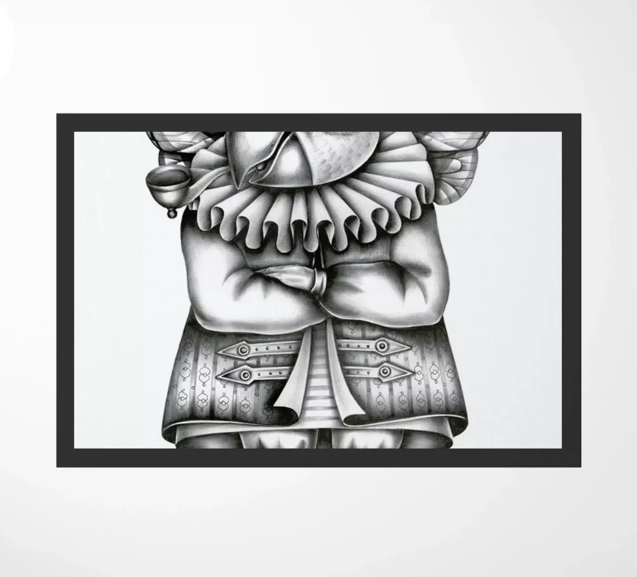 Parrot doormat by Maria Vdovichenko