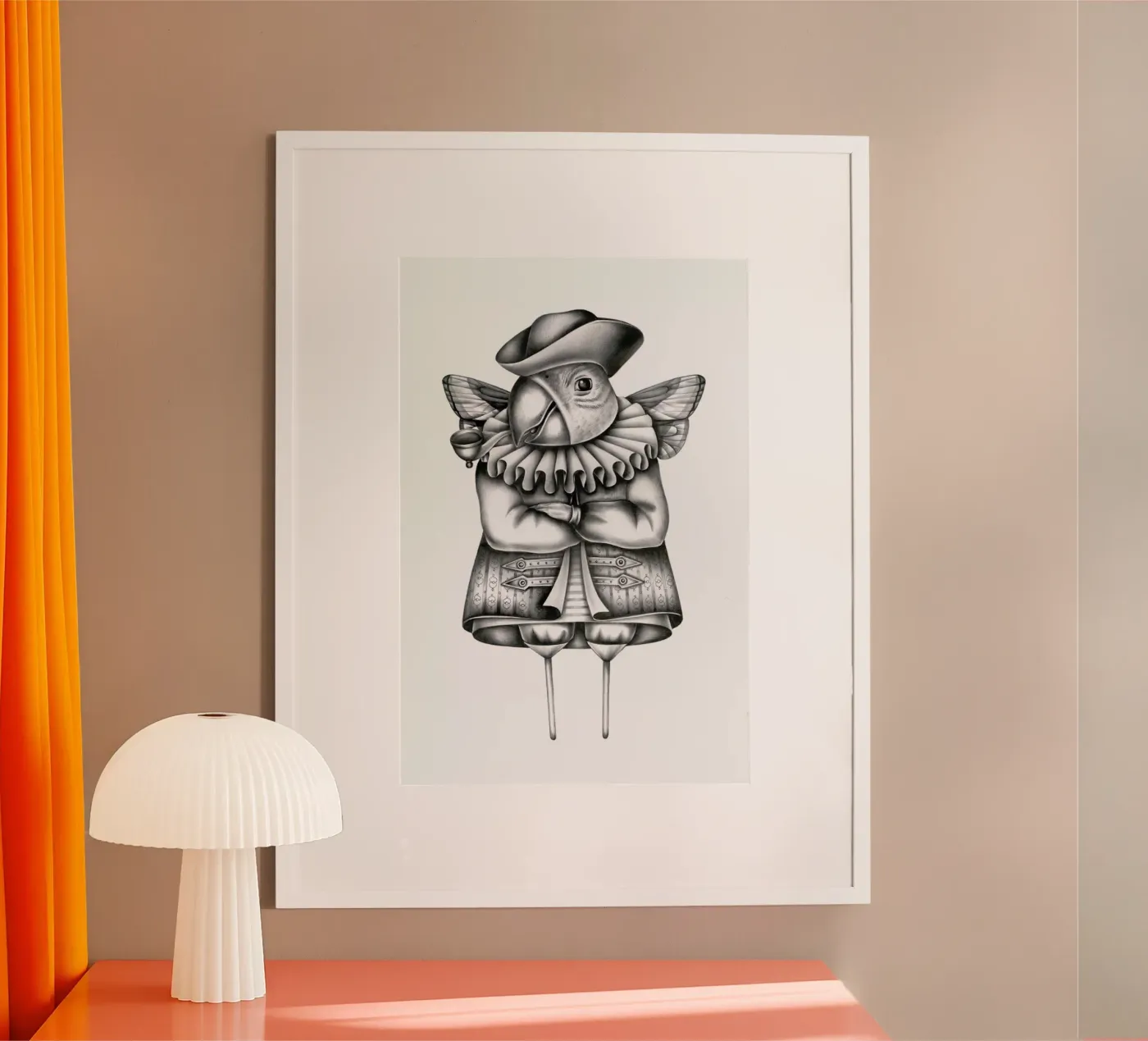 Parrot Poster von Maria Vdovichenko