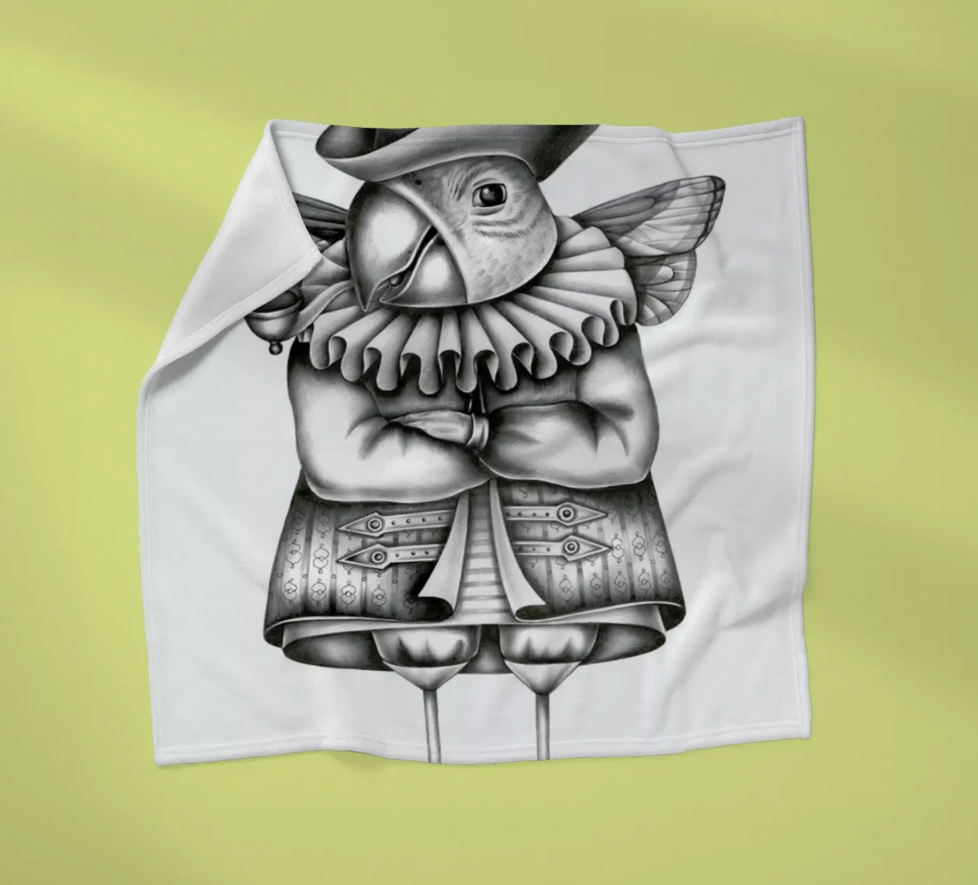 Parrot Fleecedecke von Maria Vdovichenko