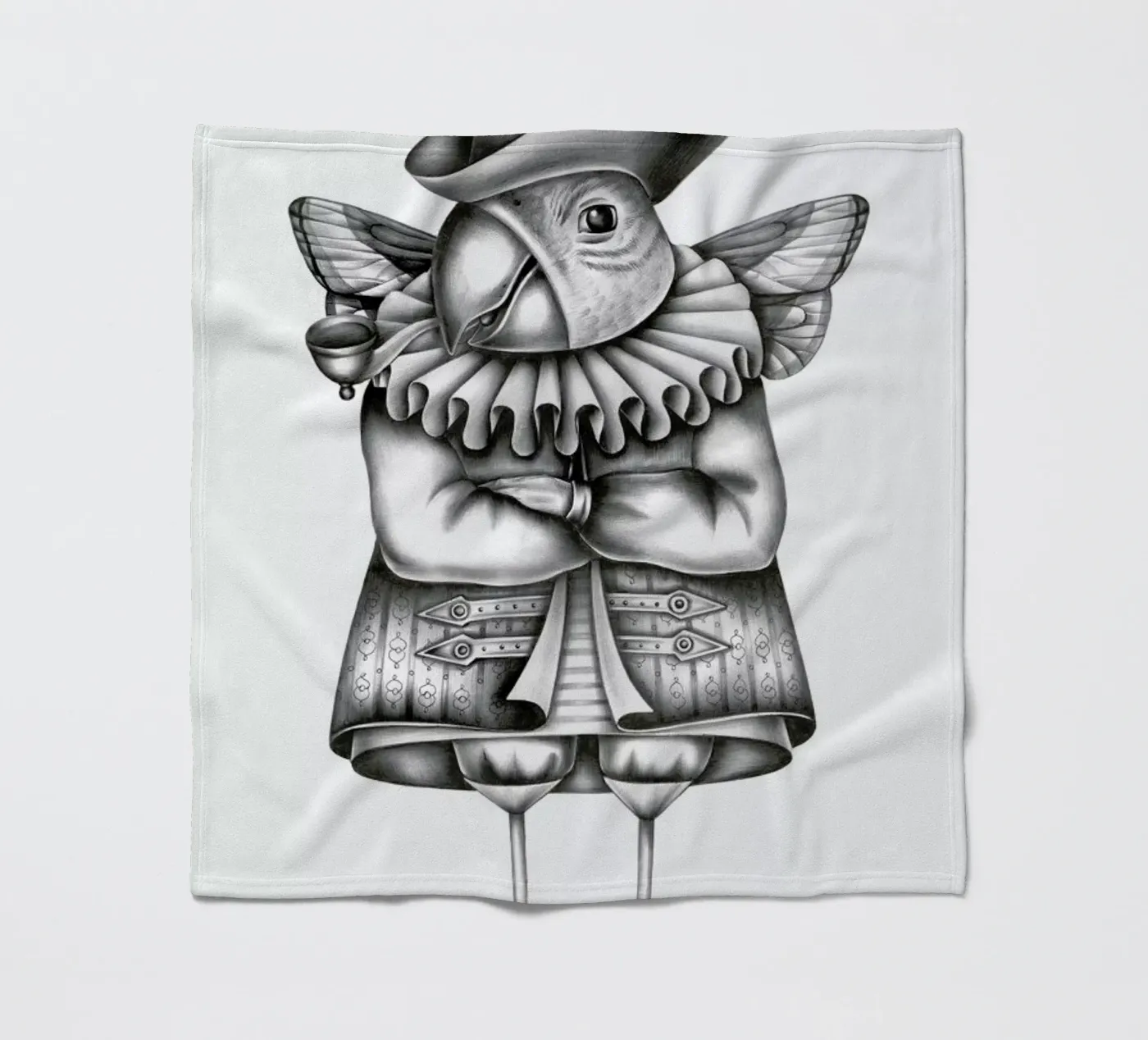 Parrot Fleecedecke von Maria Vdovichenko