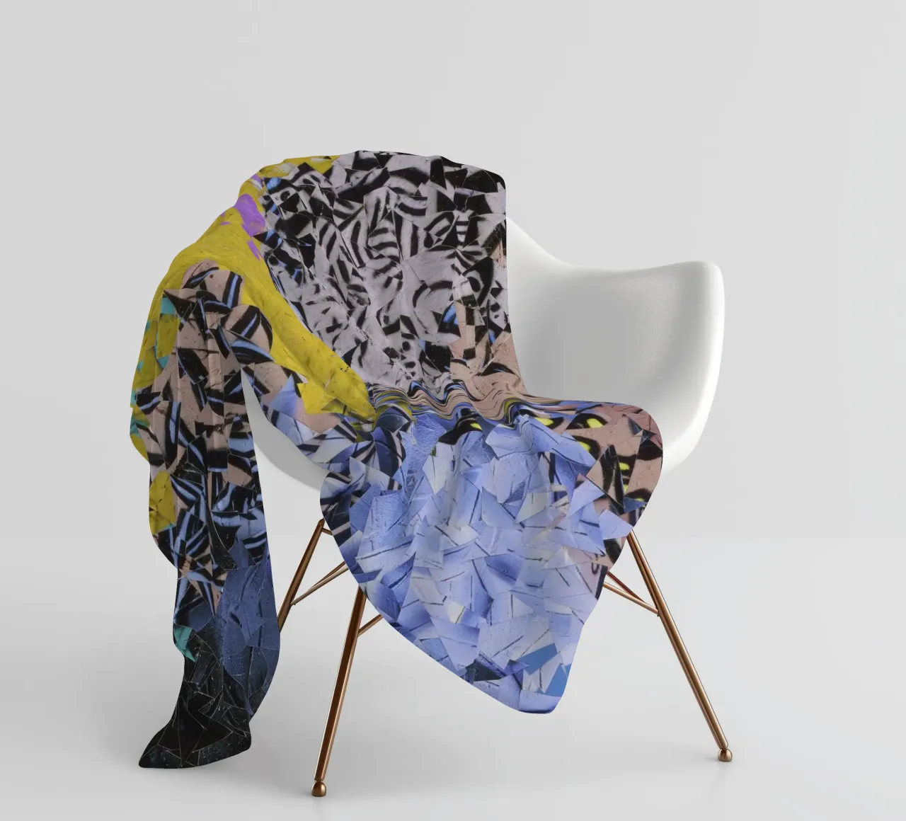 New Beginnings - Splittografielage coperta in pile da Lilly Helja Jonasson