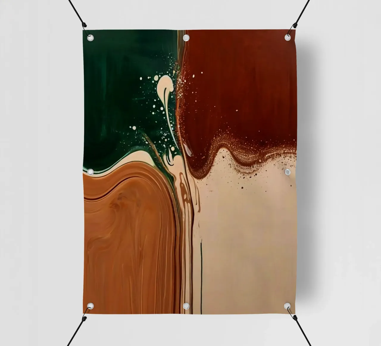 Murale astratto IX telo in pvc da ArtDesign by KBK