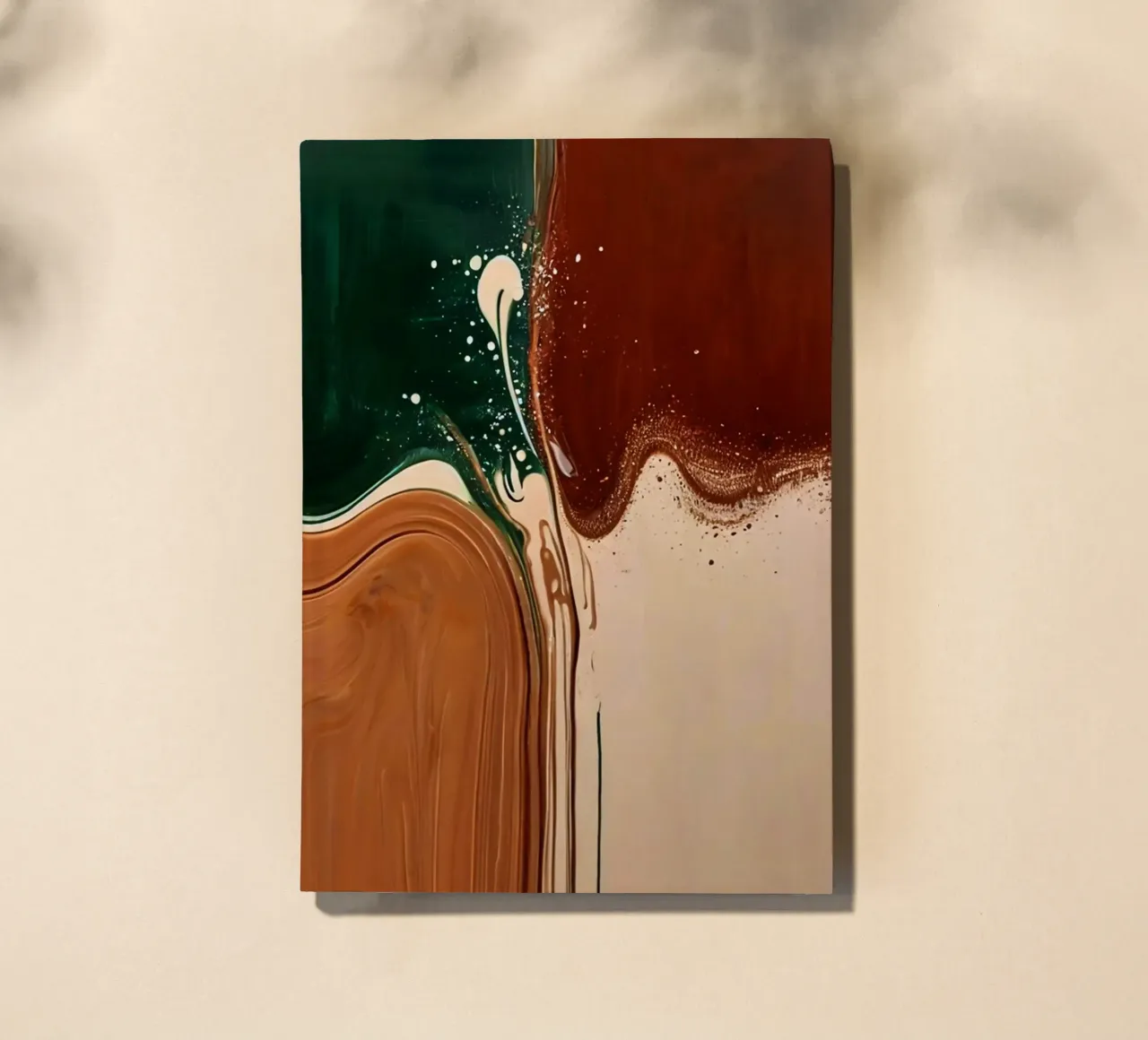 Abstract mural IX notebook by ArtDesign by KBK