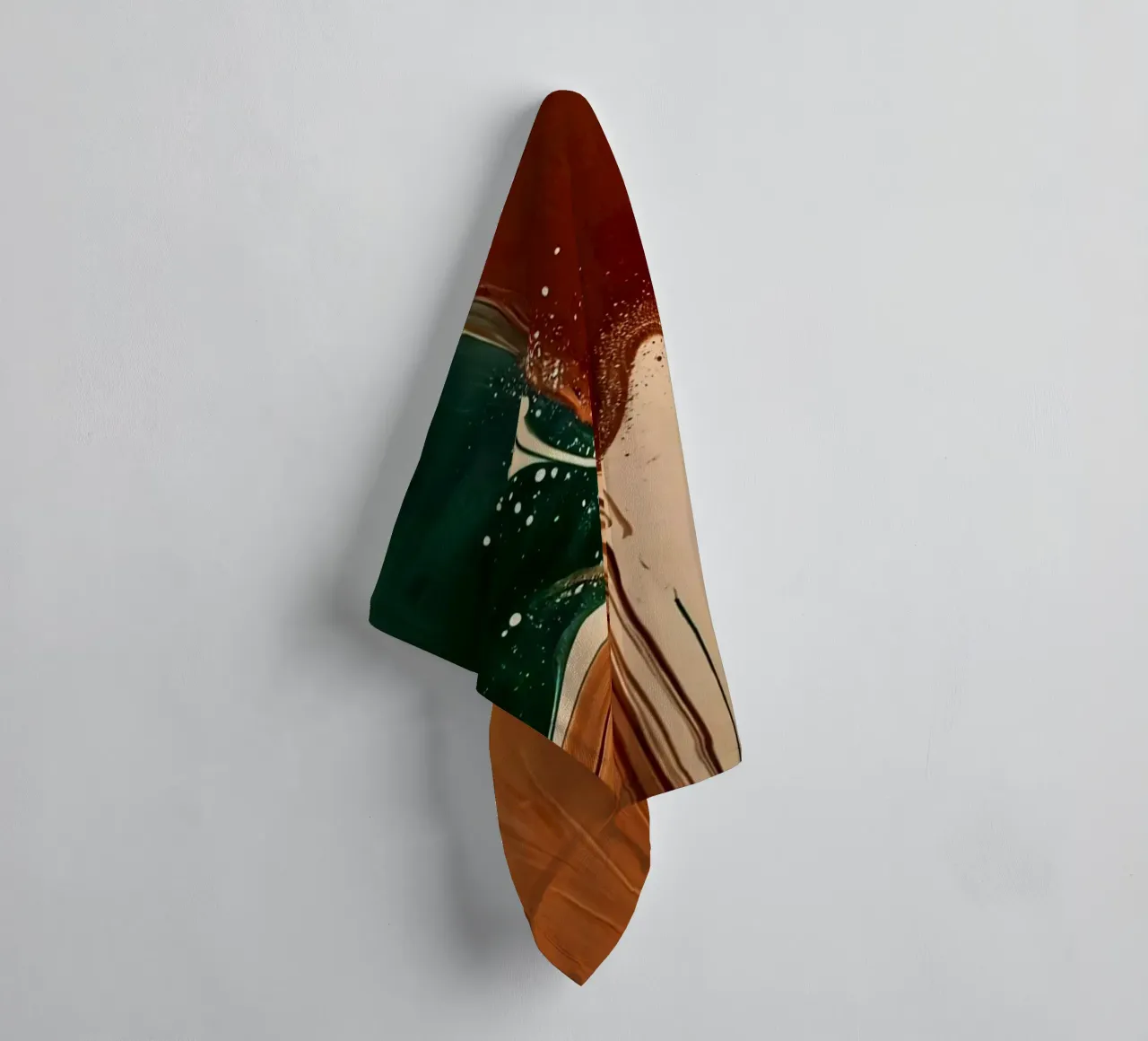 Abstract mural IX towel by ArtDesign by KBK