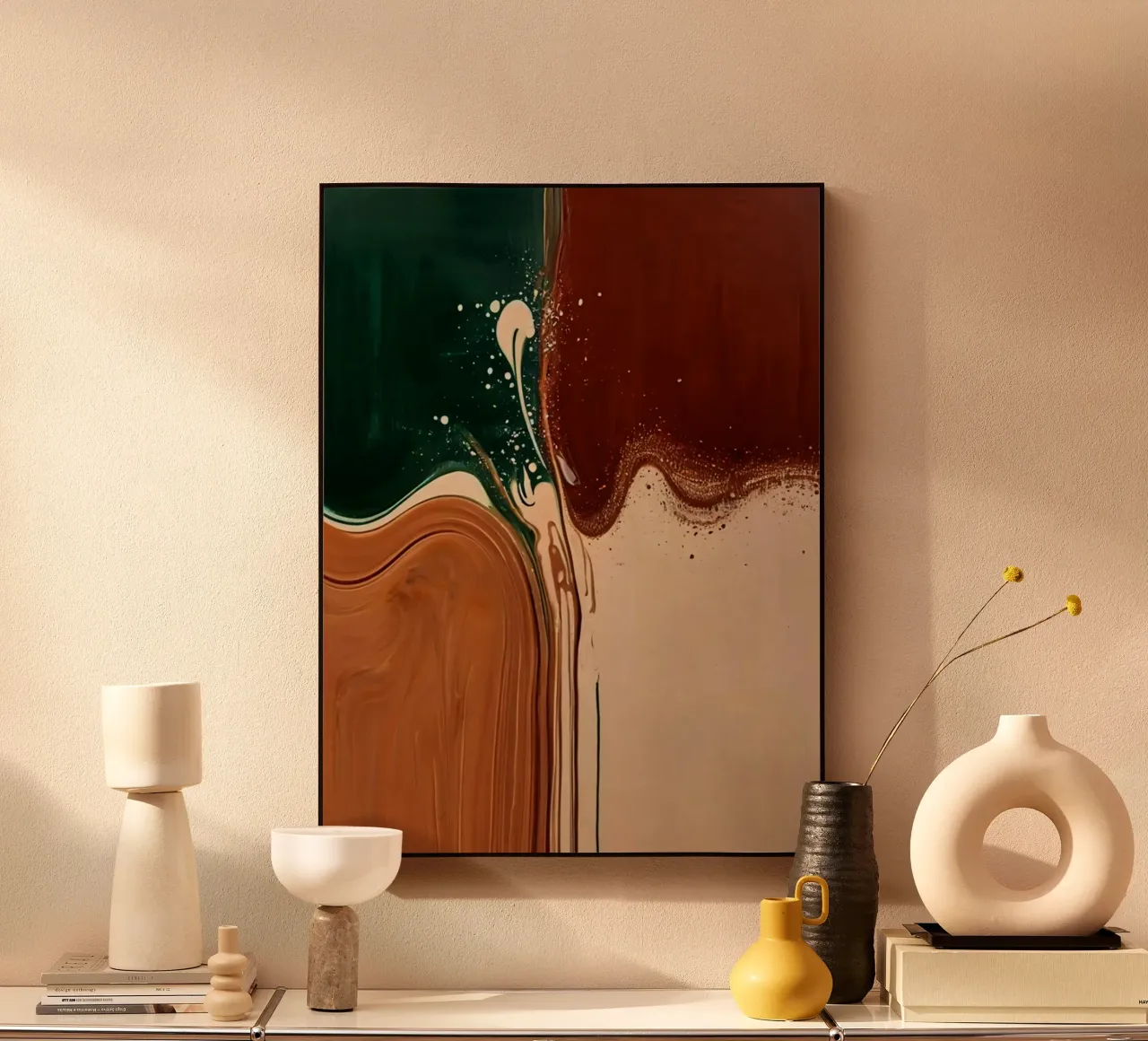 Murale astratto IX plexiglass da ArtDesign by KBK