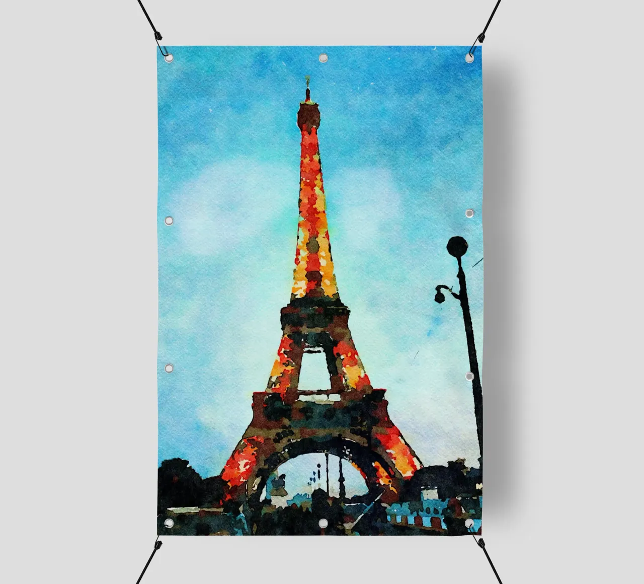 Torre telo in pvc da Massimo Frascogna