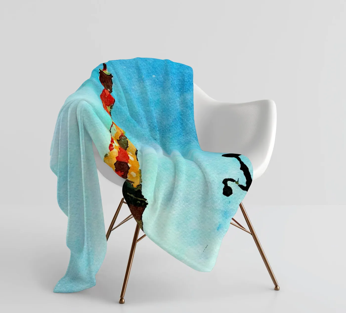 Tower fleece blanket by My Paris