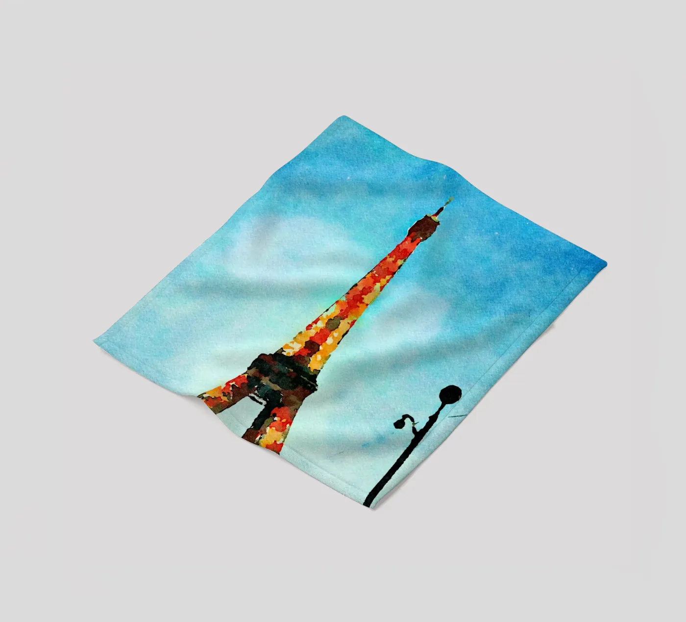 Tower fleece blanket by My Paris
