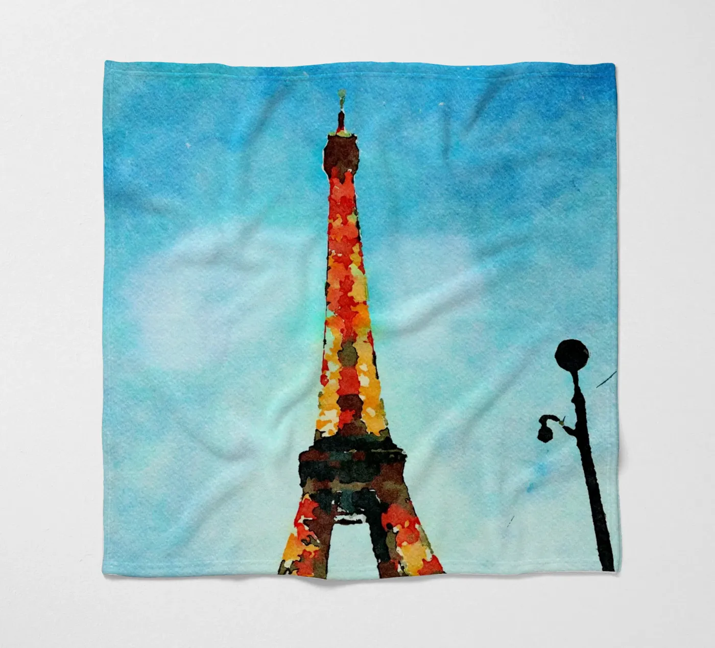 Tower fleece blanket by My Paris