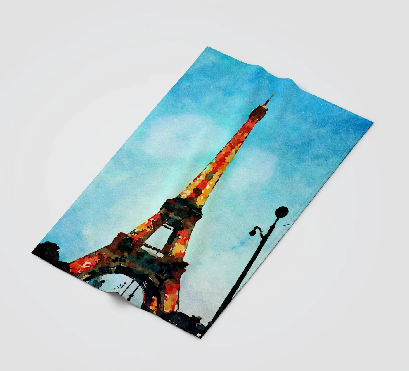 Tower fleece blanket by My Paris