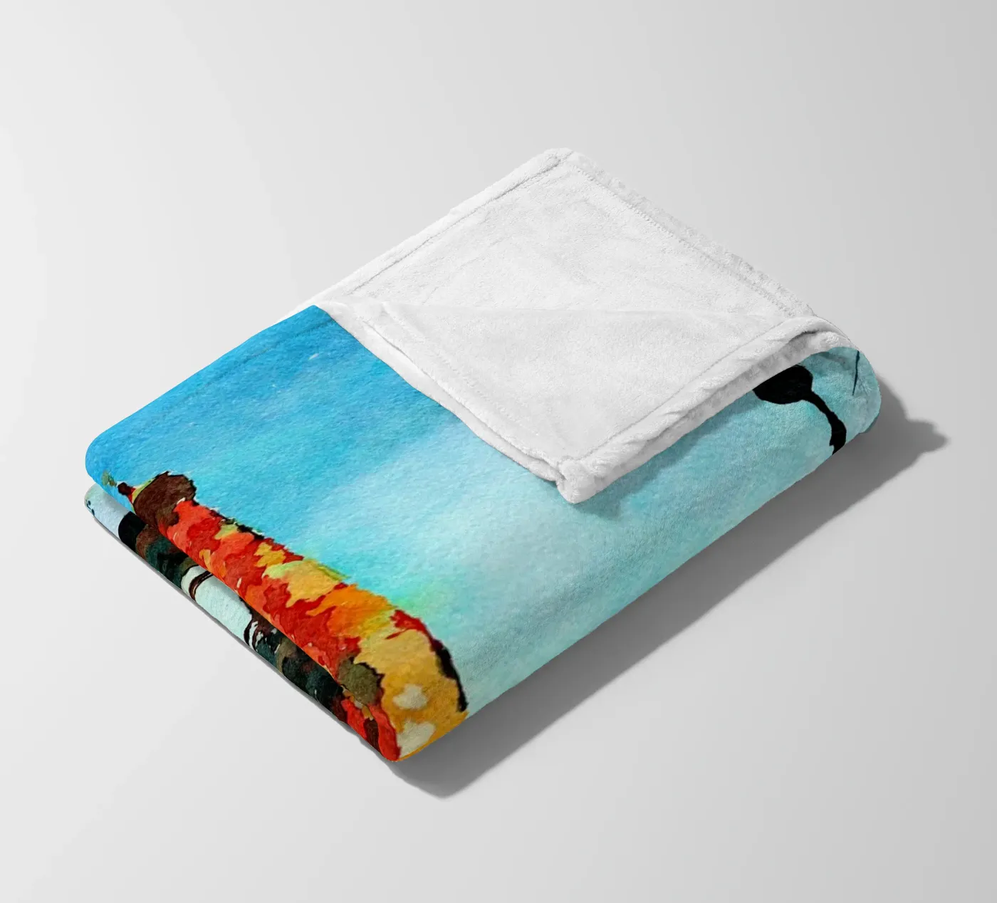 Tower fleece blanket by My Paris