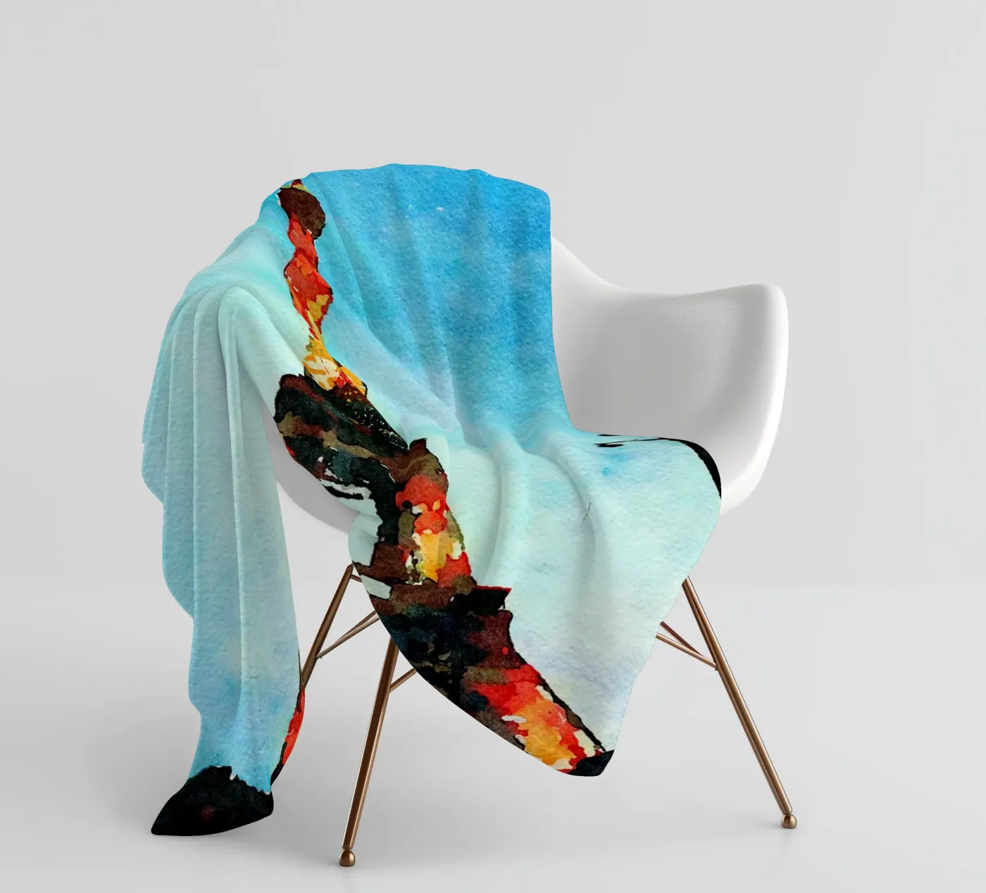Tower fleece blanket by My Paris