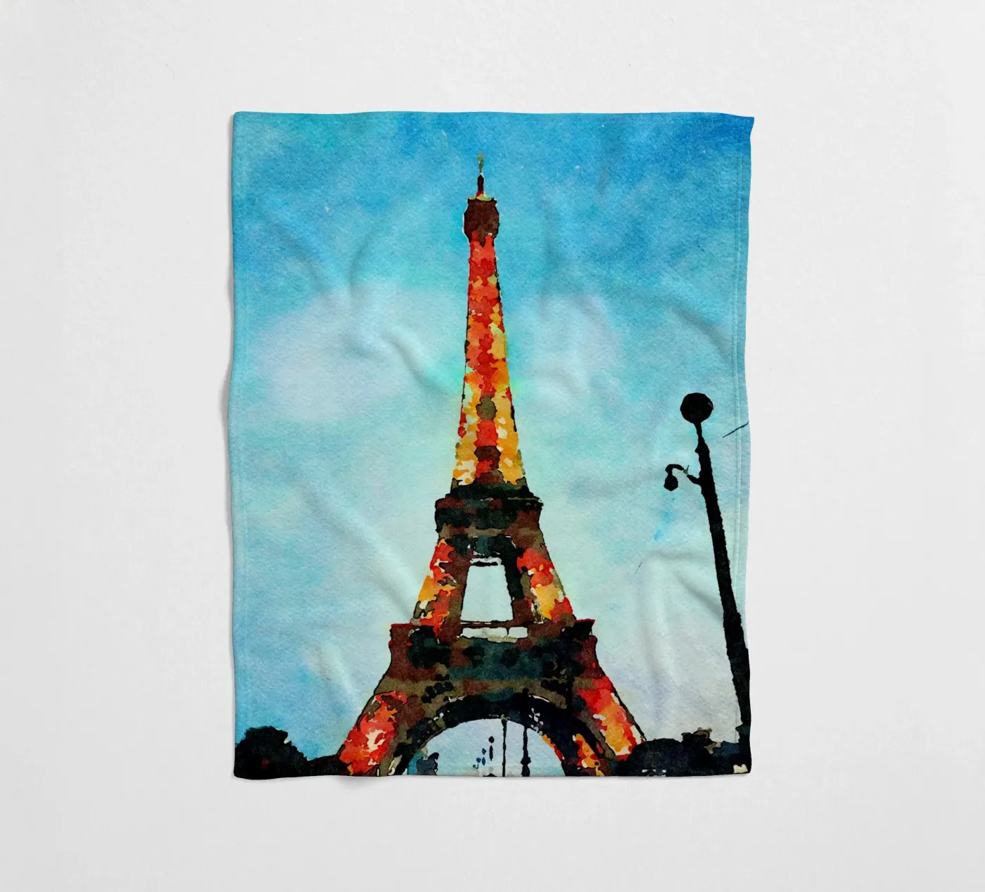 Tower fleece blanket by My Paris