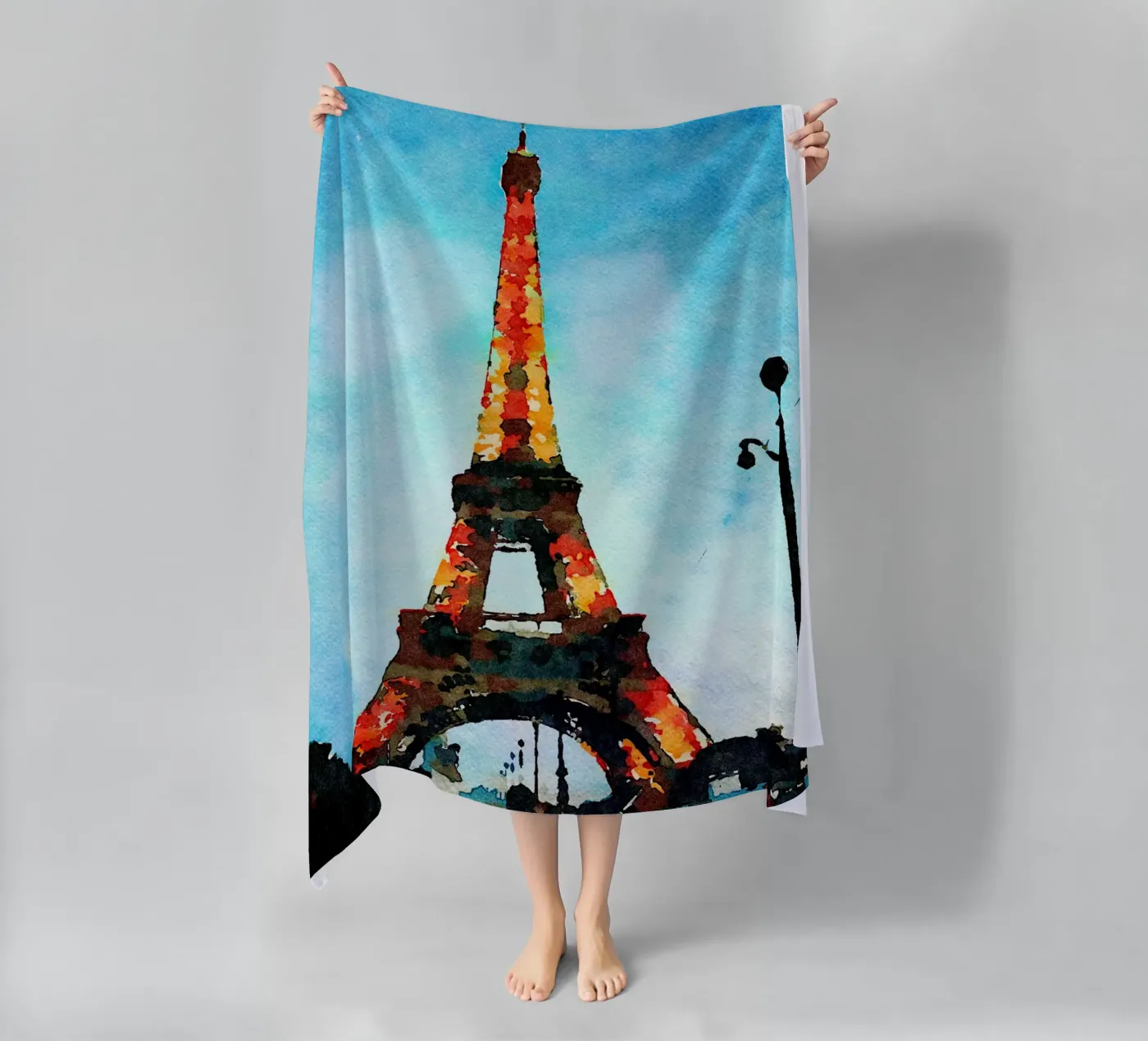 Tower beach towel by My Paris