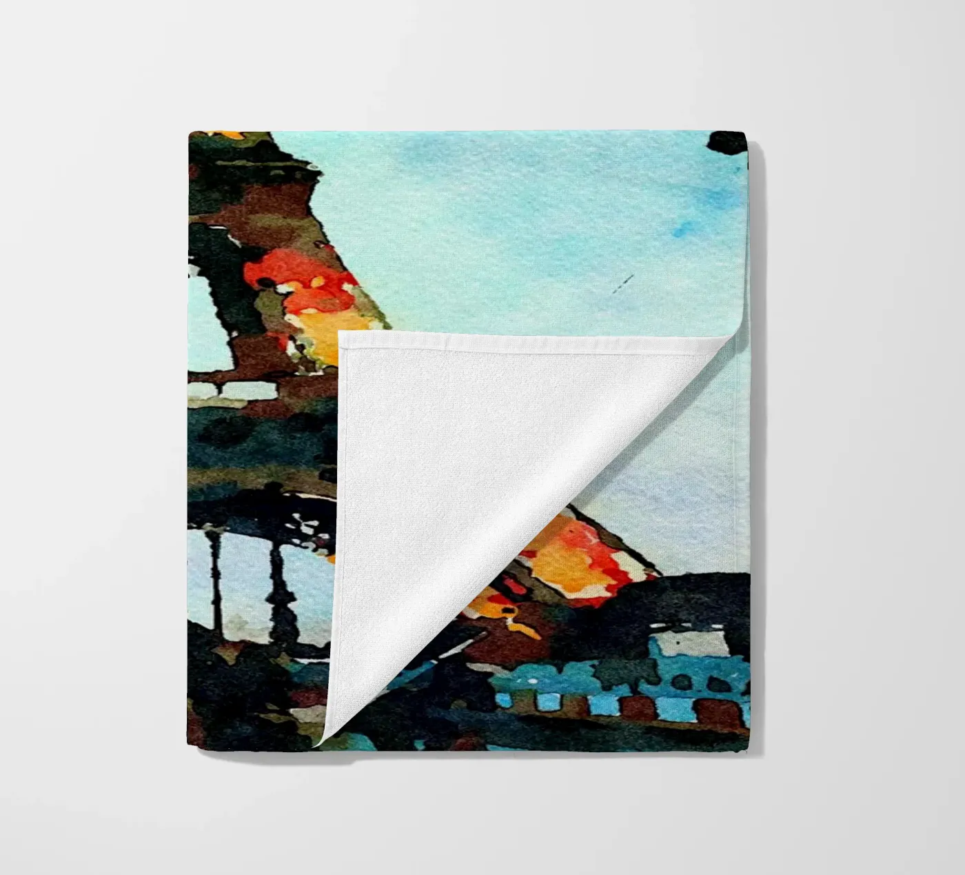 Tower beach towel by My Paris