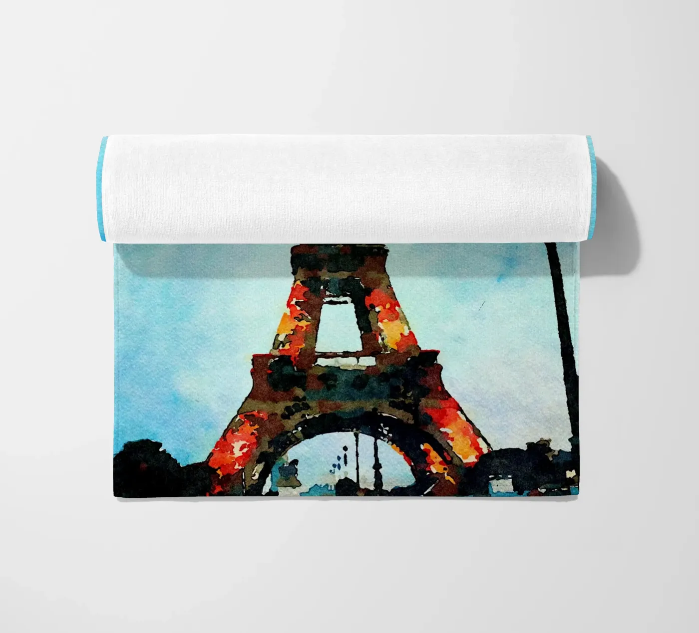 Tower beach towel by My Paris