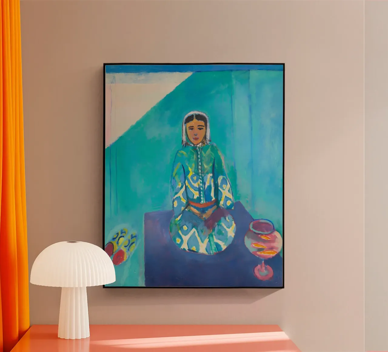Henri Matisse Zorah sulla terrazza plexiglass da Venus Art