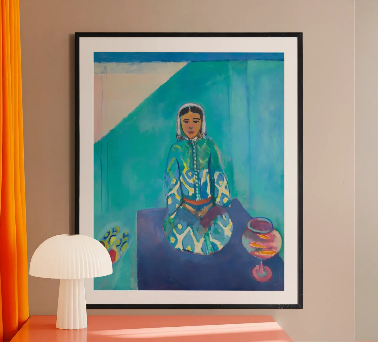 Henri Matisse Zorah sulla terrazza carta hahnemühle da Venus Art