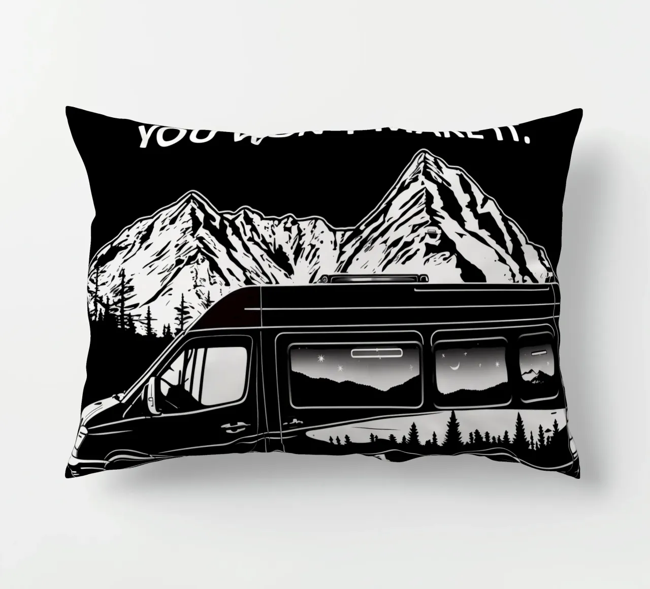 4x4 Don't Follow Me, You Won't Make It. cuscino da Autofocus