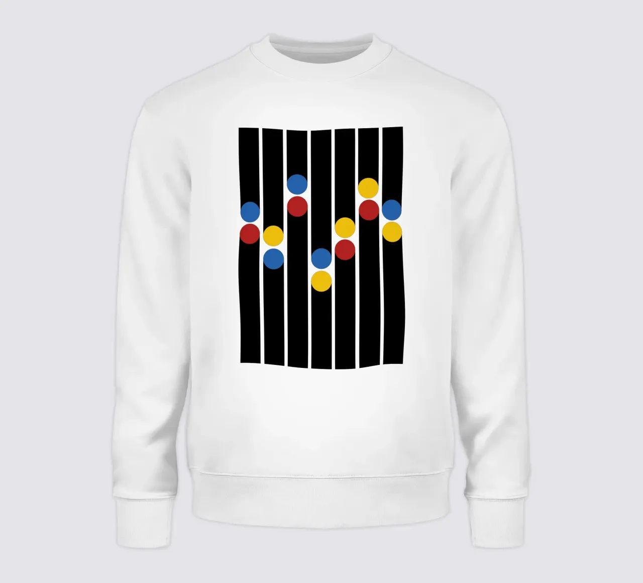 Bauhaus Linen Dots felpa da TijanaArtStudio88