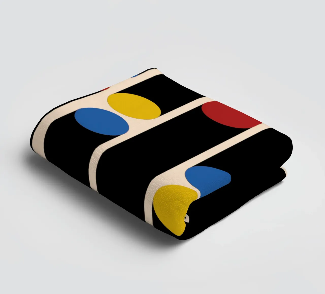 Bauhaus Linen Dots asciugamano da bagno da TijanaArtStudio88