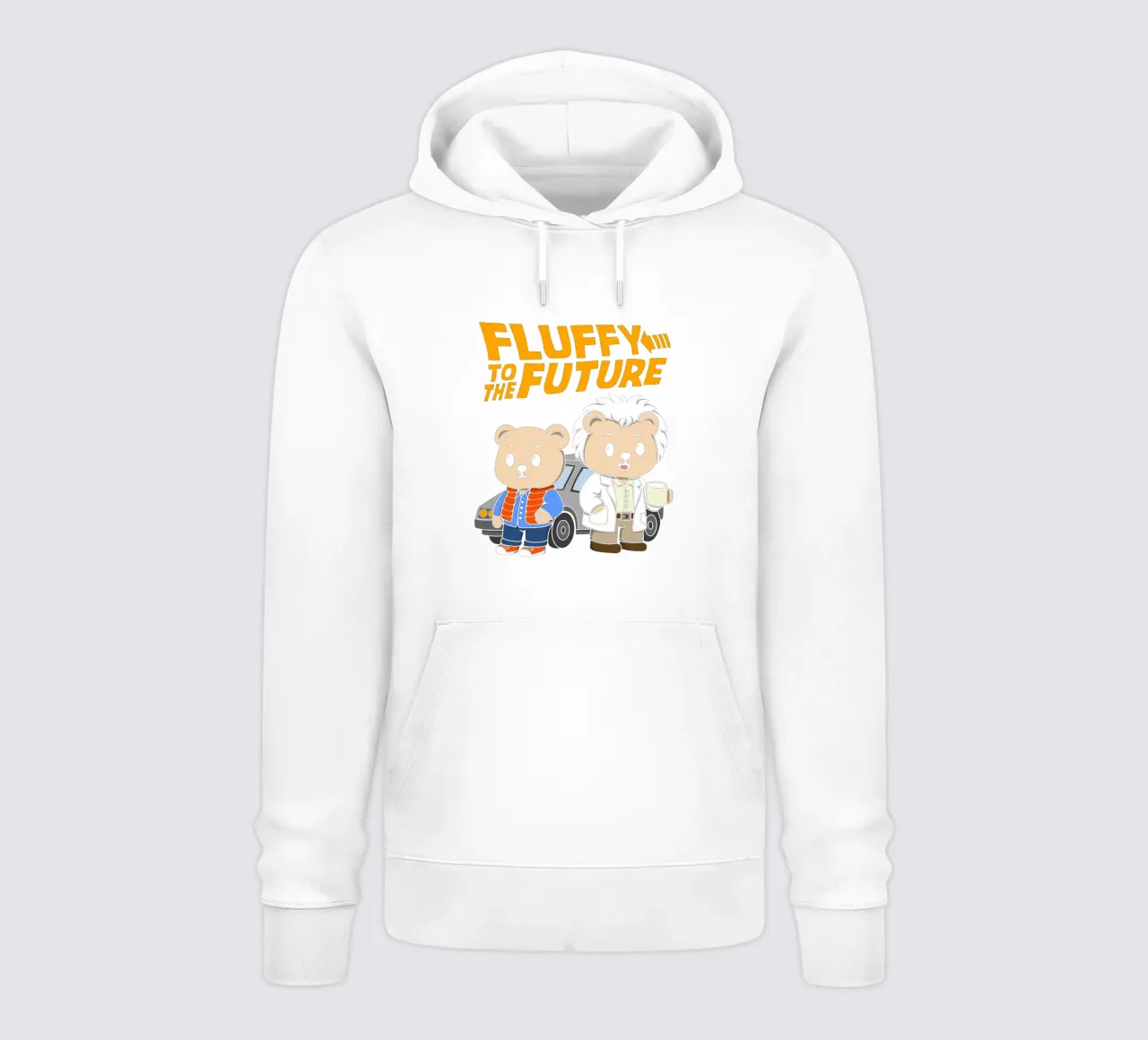 Fluffy al futuro felpa con cappuccio da Loobs
