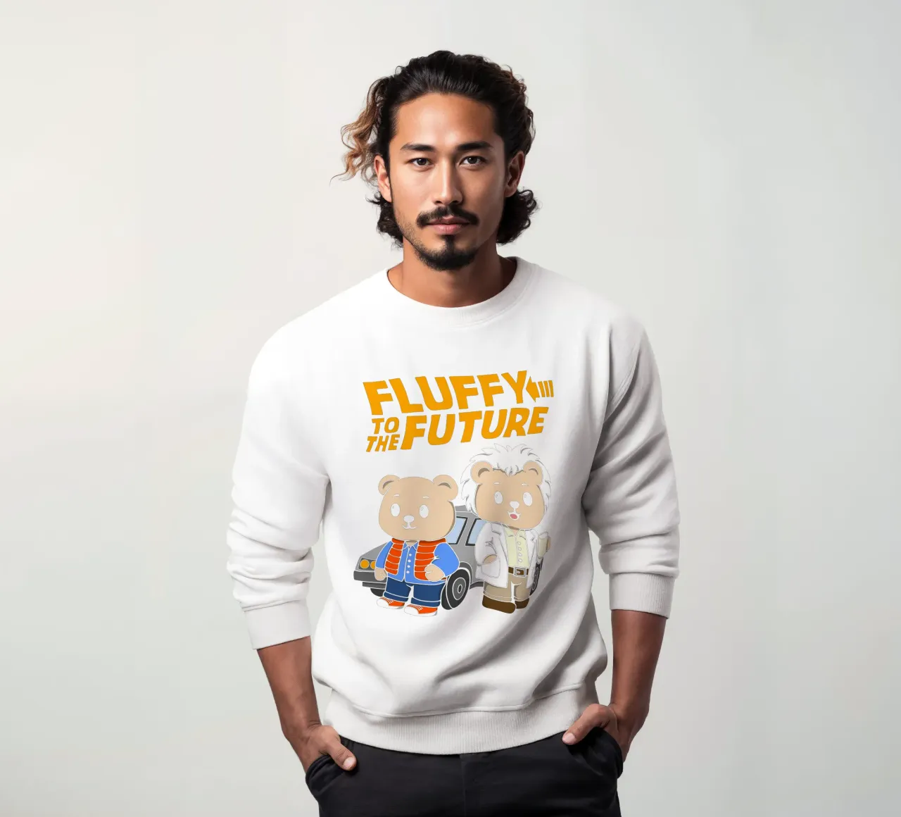 Fluffy al futuro felpa da Loobs