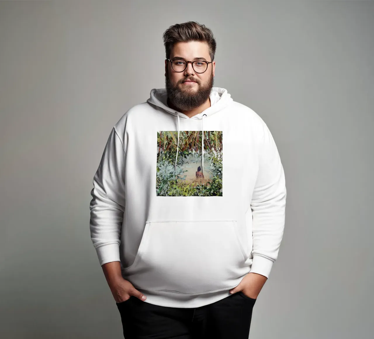 JUNGLE - Splittografielage felpa con cappuccio da Lilly Helja Jonasson