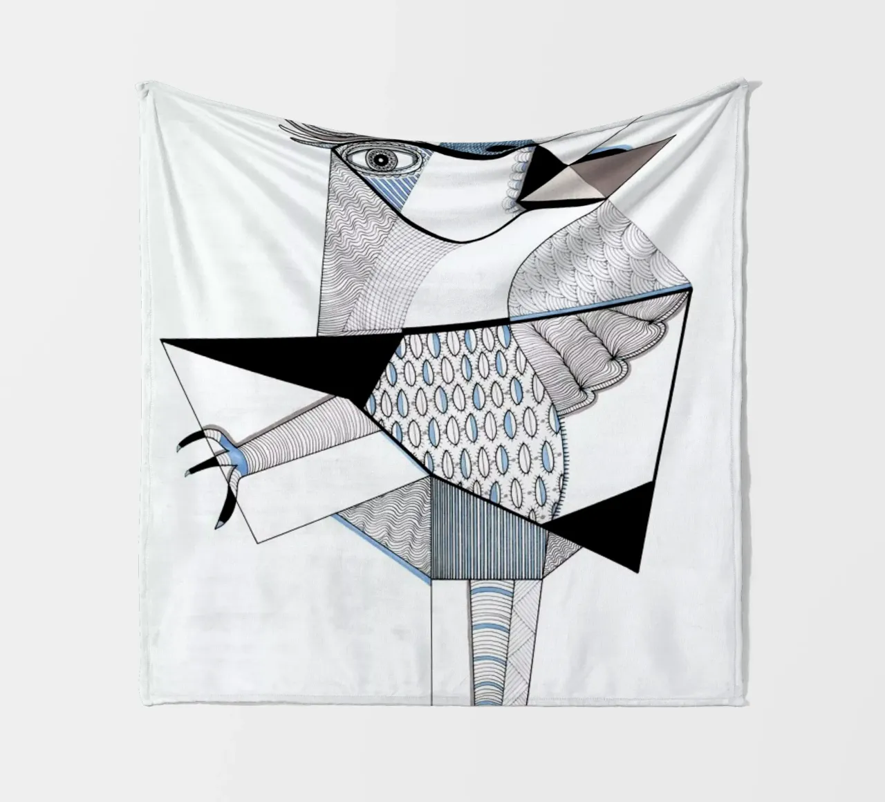 bird Fleecedecke von Studio Teer