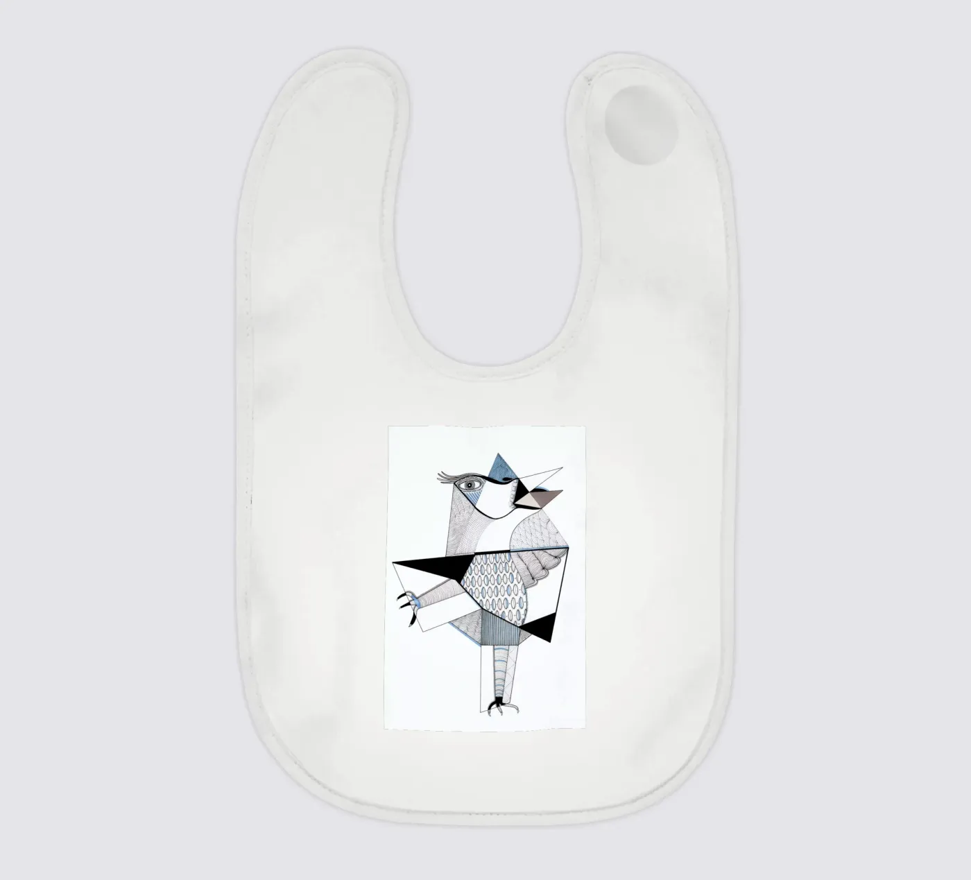 bird baby slabbetje van Studio Teer