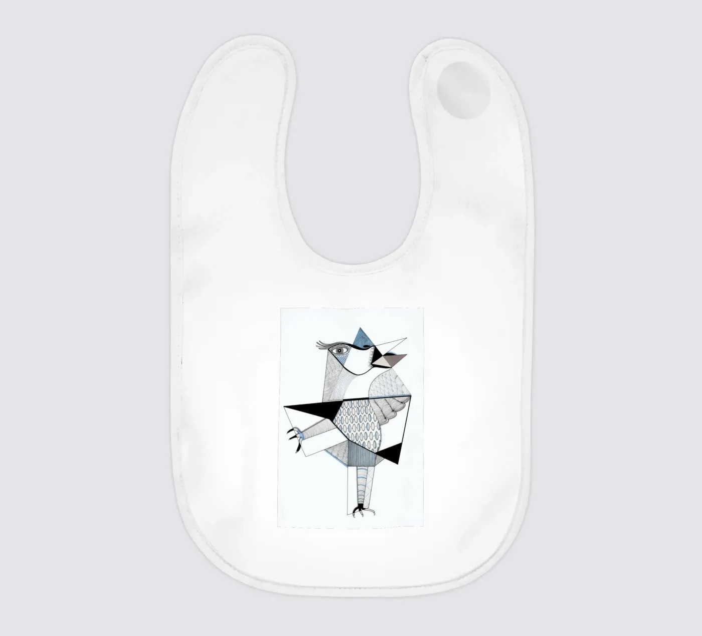 bird baby slabbetje van Studio Teer